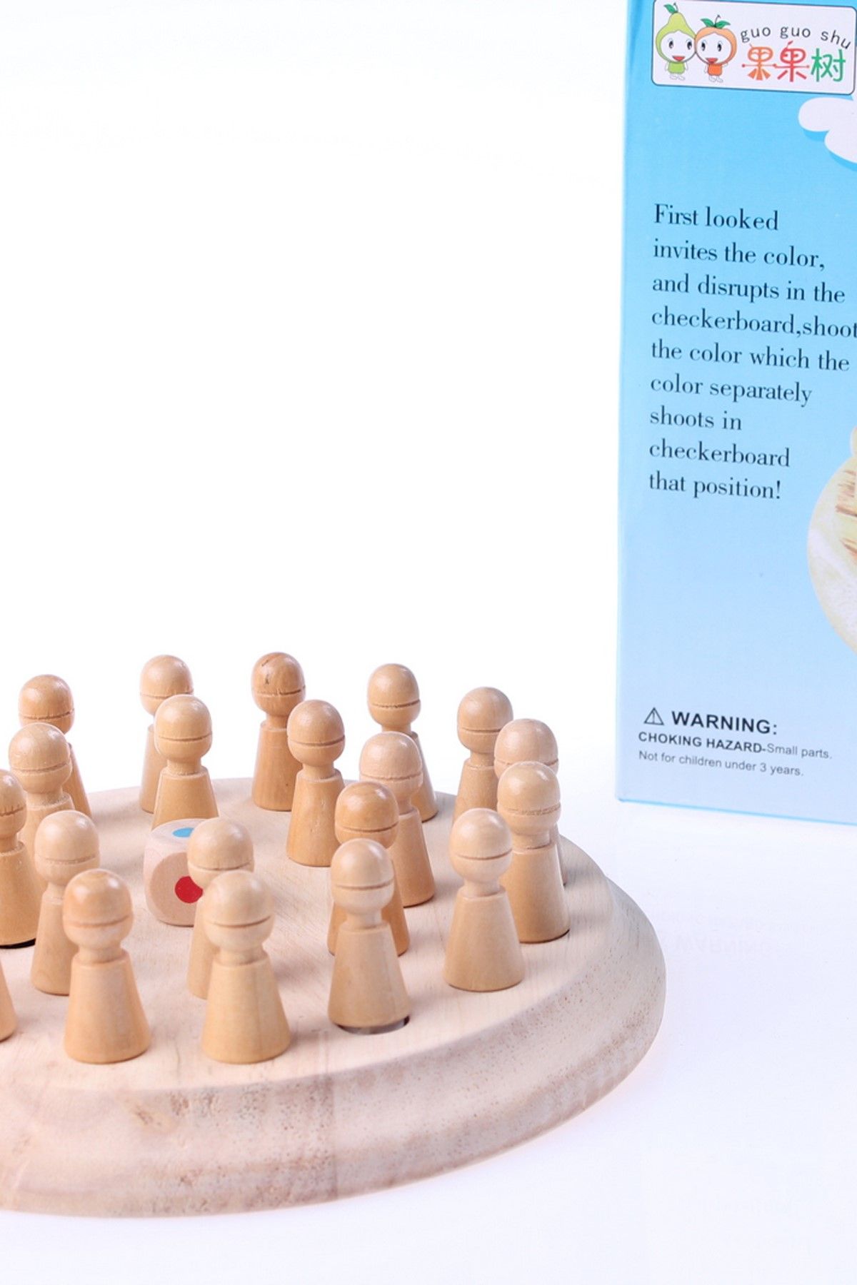 Learning Toys Wooden Memory Chess /