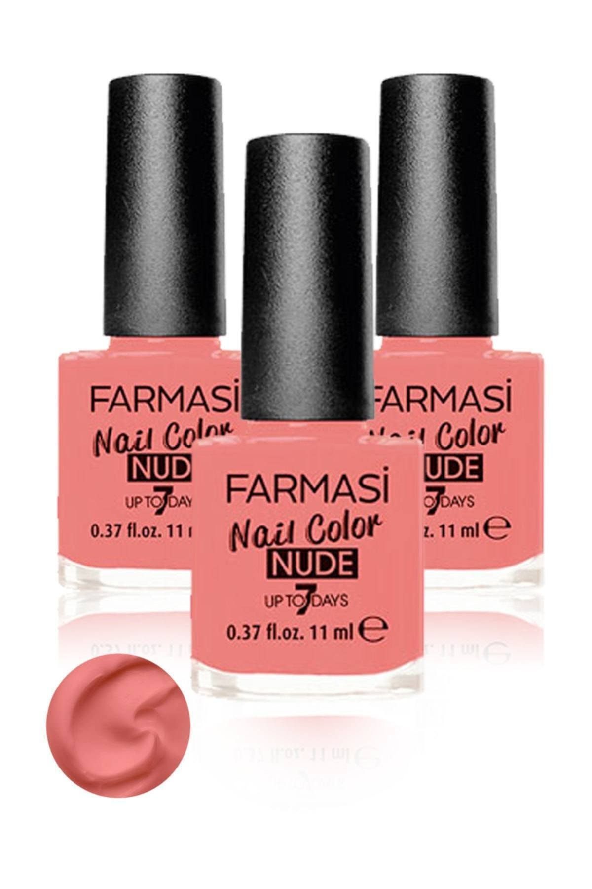 Farmasi Nude Oje Pretty Cool 07-11ml 3 Adet