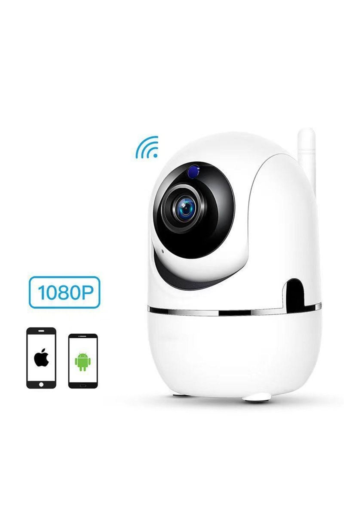 İTHALCİM Kablosuz Ip Wifi Bebek Izleme Kamerası Gece Görüşlü Güvenlik Ip Kamera Kaliteli Ürün 1080p