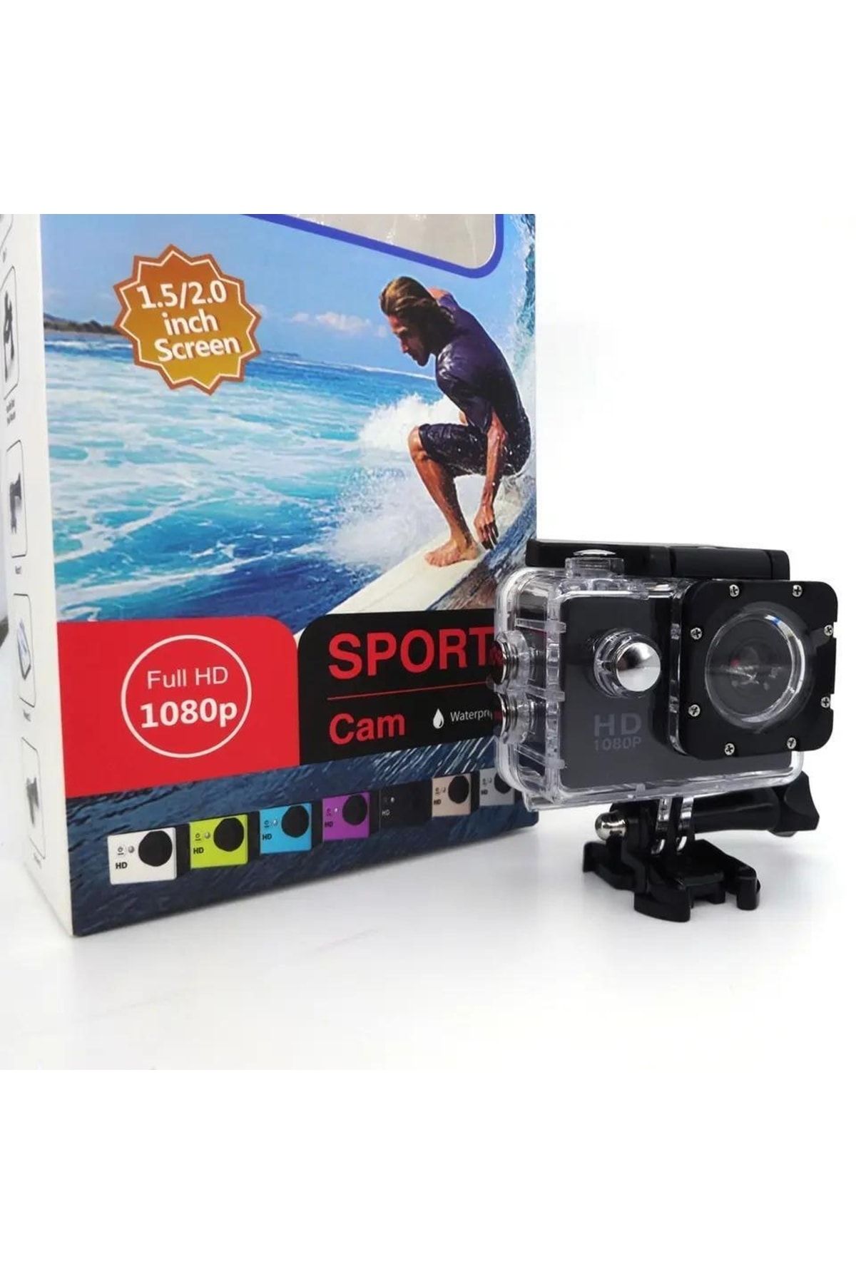 Torima Ac-02 1080p Full Hd Su Geçirmez Aksiyon Kamerası Siyah