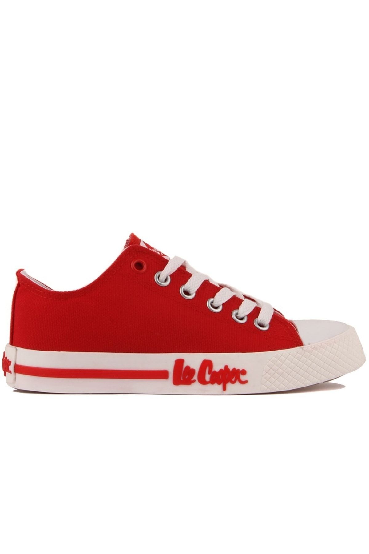 Sail Lakers Lee Cooper - Kırmızı Renk Bağcıklı Kadın Sneaker
