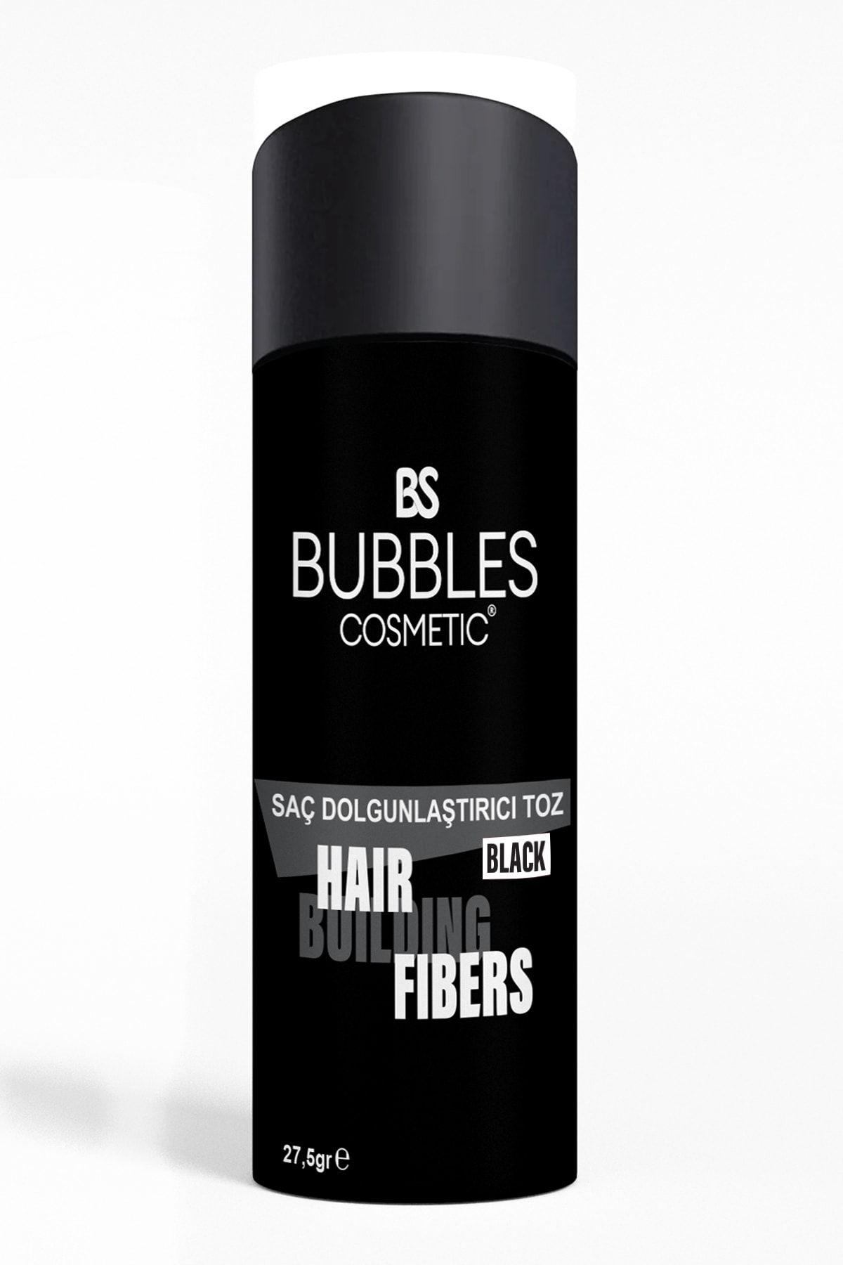 bs bubbles cosmetic Saç Dolgunlaştırıcı Topik Toz - Siyah 30ml