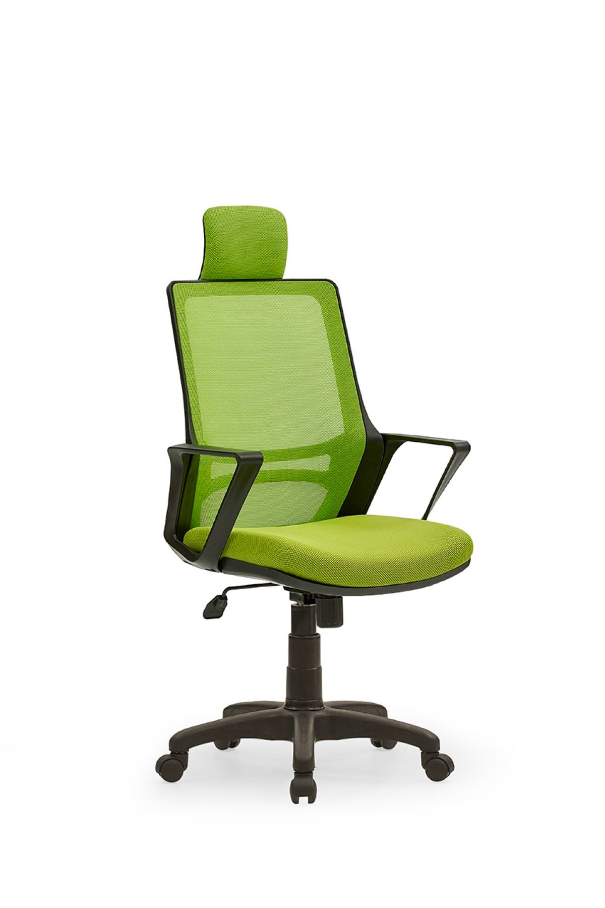 MEHMET YAREN BURO Arya3 Bilgisayar Koltuğu - Ofis - Müdür - Büro - Çalışma Sandalyesi Yeşil Renk Plastik Ayaklı
