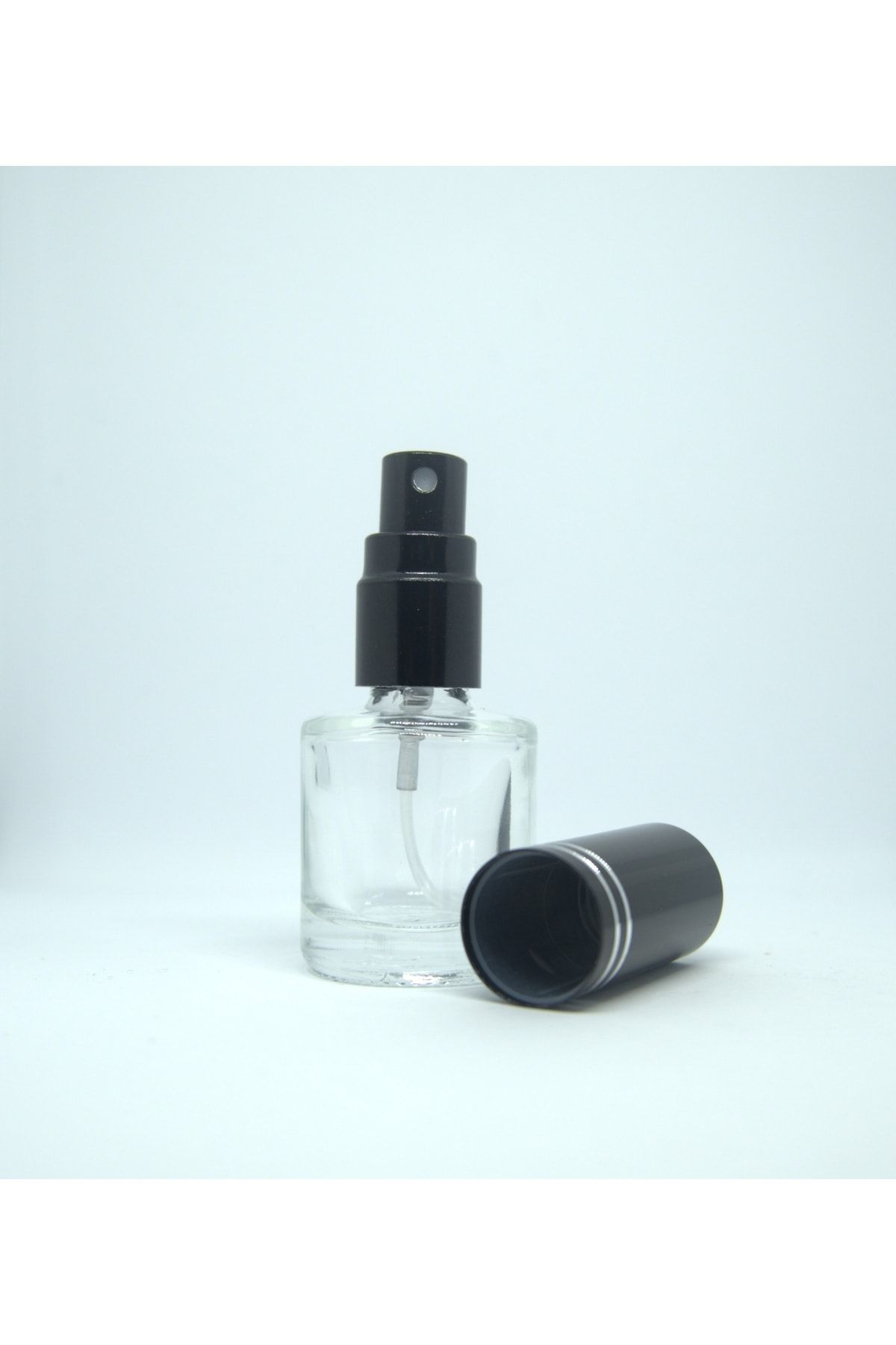 D&B YOL Parfüm Şişesi 8 ml (5 ADET) Boş Siyah Metal Valf