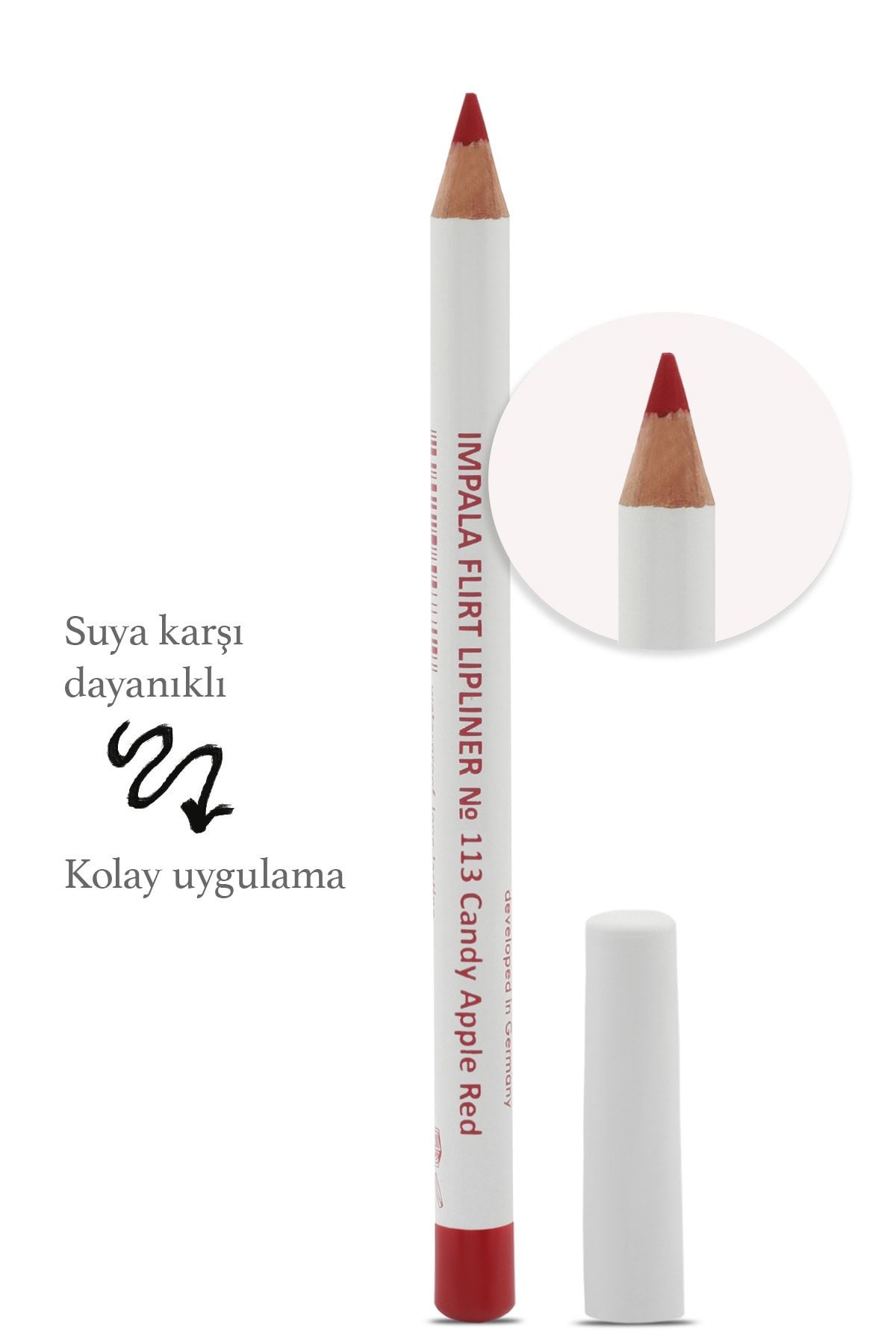 IMPALA Dudak Kalemi - Flirt Pencil Lipliner No: 113(ELMA KIRMIZISI)