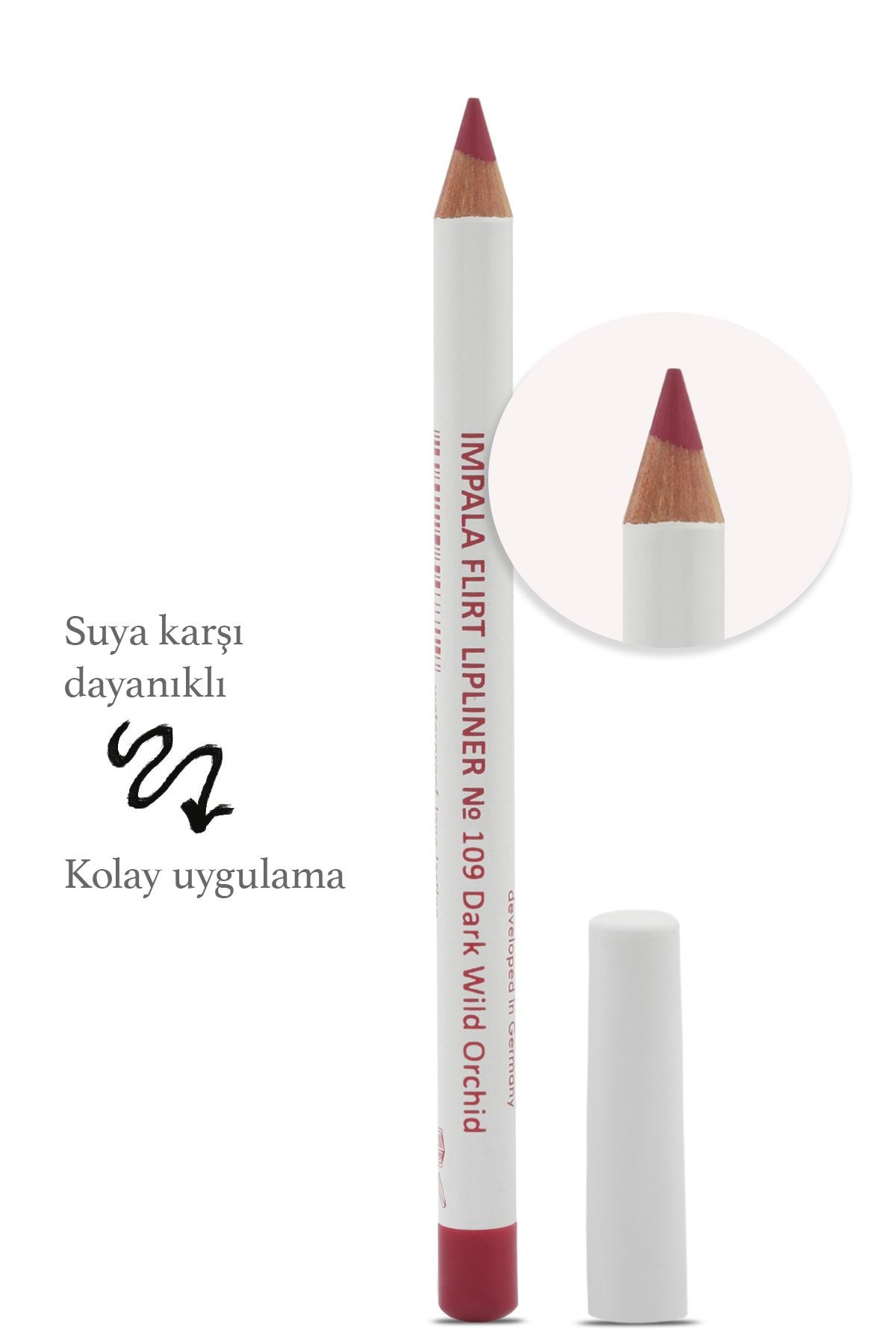 IMPALA Dudak Kalemi - Flirt Pencil Lipliner No: 109(KOYU PEMBE)