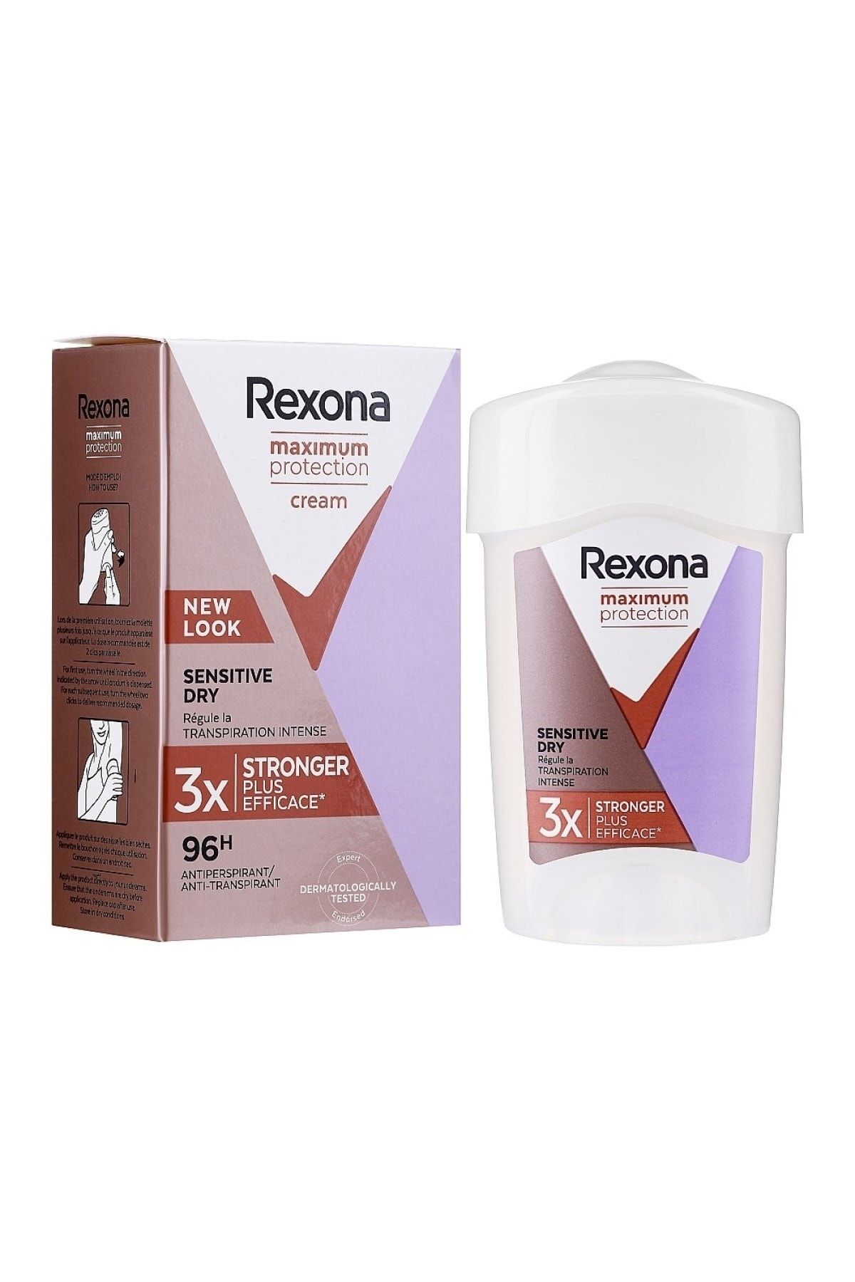 Rexona Sensıtıve Dry Maxımum Protection 96 Saat Etkin Koruma 45ml
