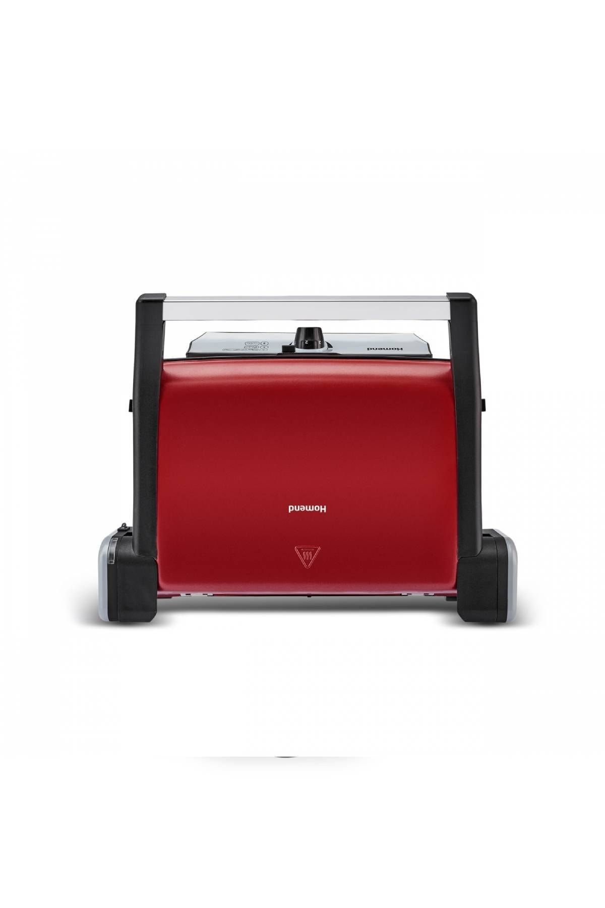 HOMEND Toastbuster 1382h Kırmızı Silver Tost Makinesi
