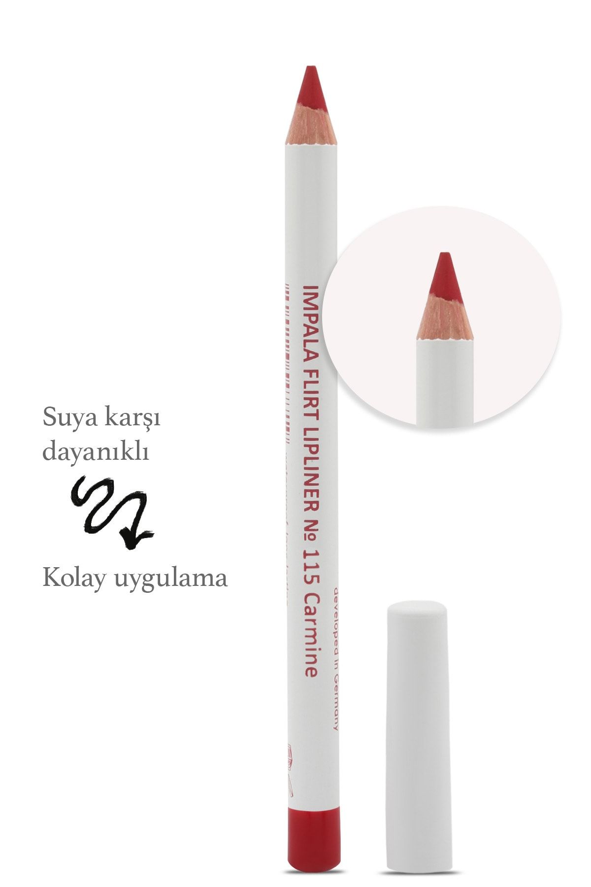 IMPALA Dudak Kalemi - Flirt Pencil Lipliner No: 115(KARMEN KIRMIZI)