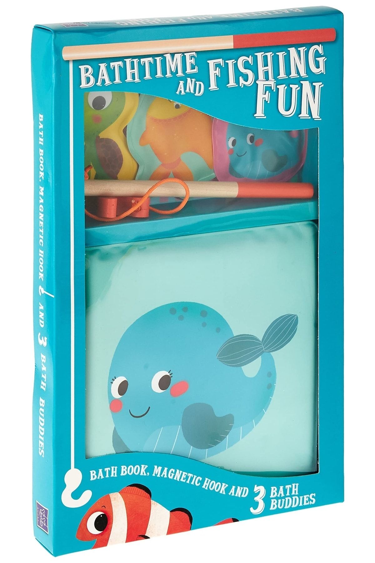 Yoyo Books Bathtime & Fishing: Whale | Bebek Banyo Kitabı