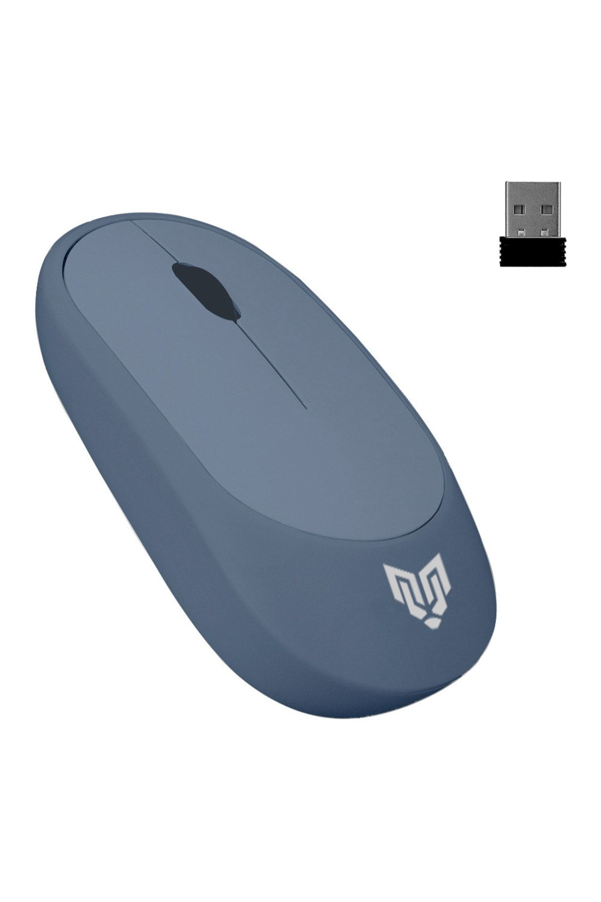 Blueforce W314 2.4 Ghz Wireless Kablosuz Sessiz Mouse Ofis Gri