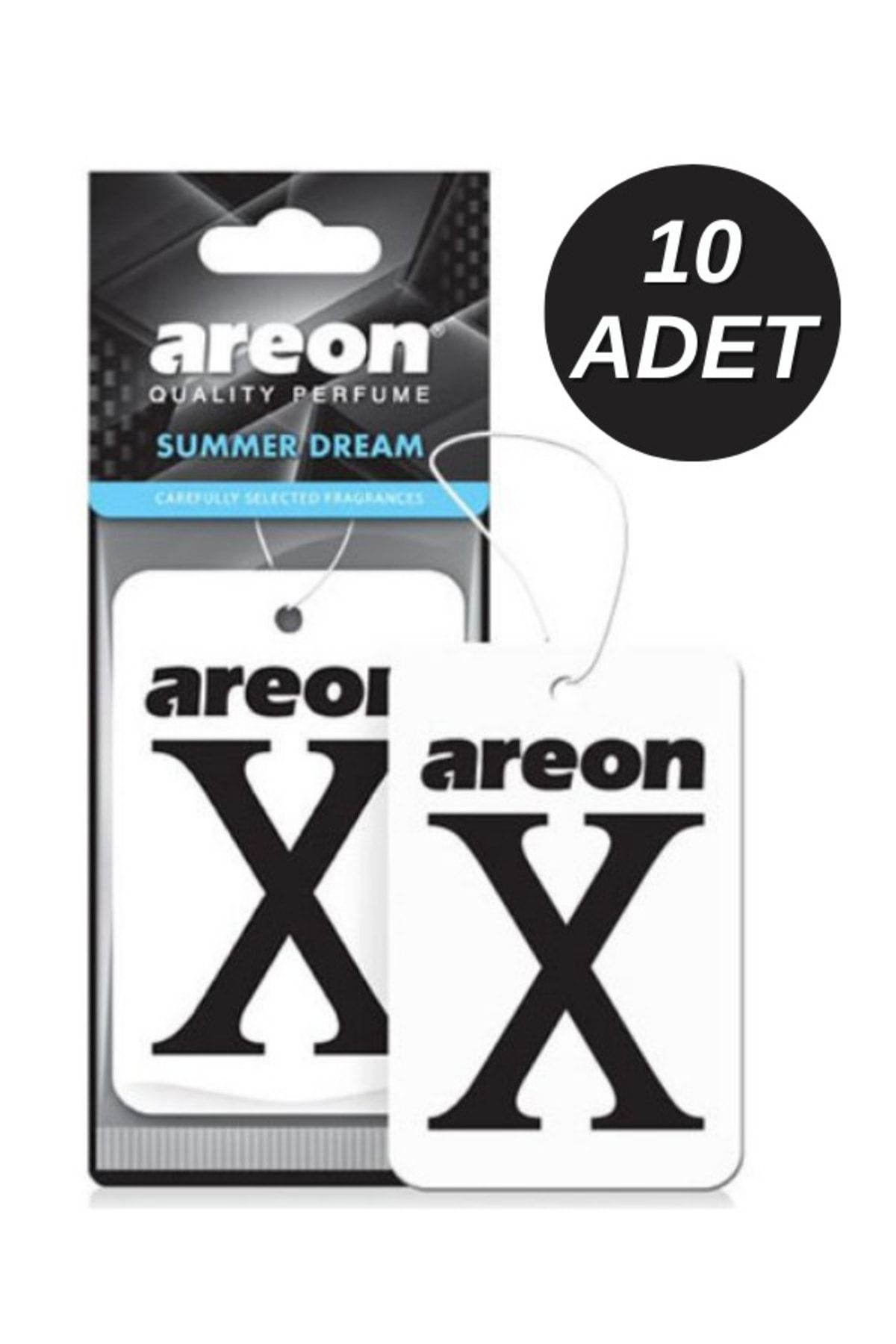 Areon X Summer Dream ( Beyaz ) Oto Araç Kokusu 10'lu