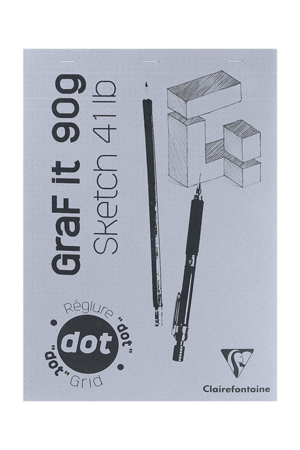 Clairefontaine Graf It Dot Noktalı Blok 90g 80 Yaprak A4