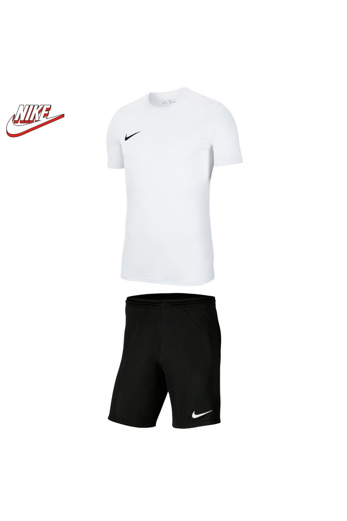 Nike Dry Park Vıı Erkek Tişört+ Şort Bv6708-100 Bv6885-010