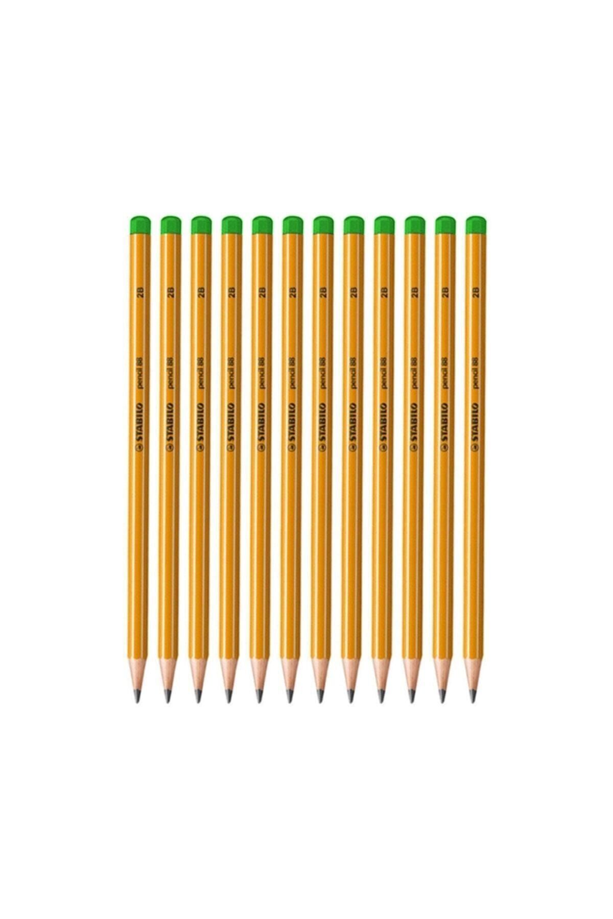 Stabilo Pencil 88 Yeşil Kurşun Kalem 2b 12 Adet