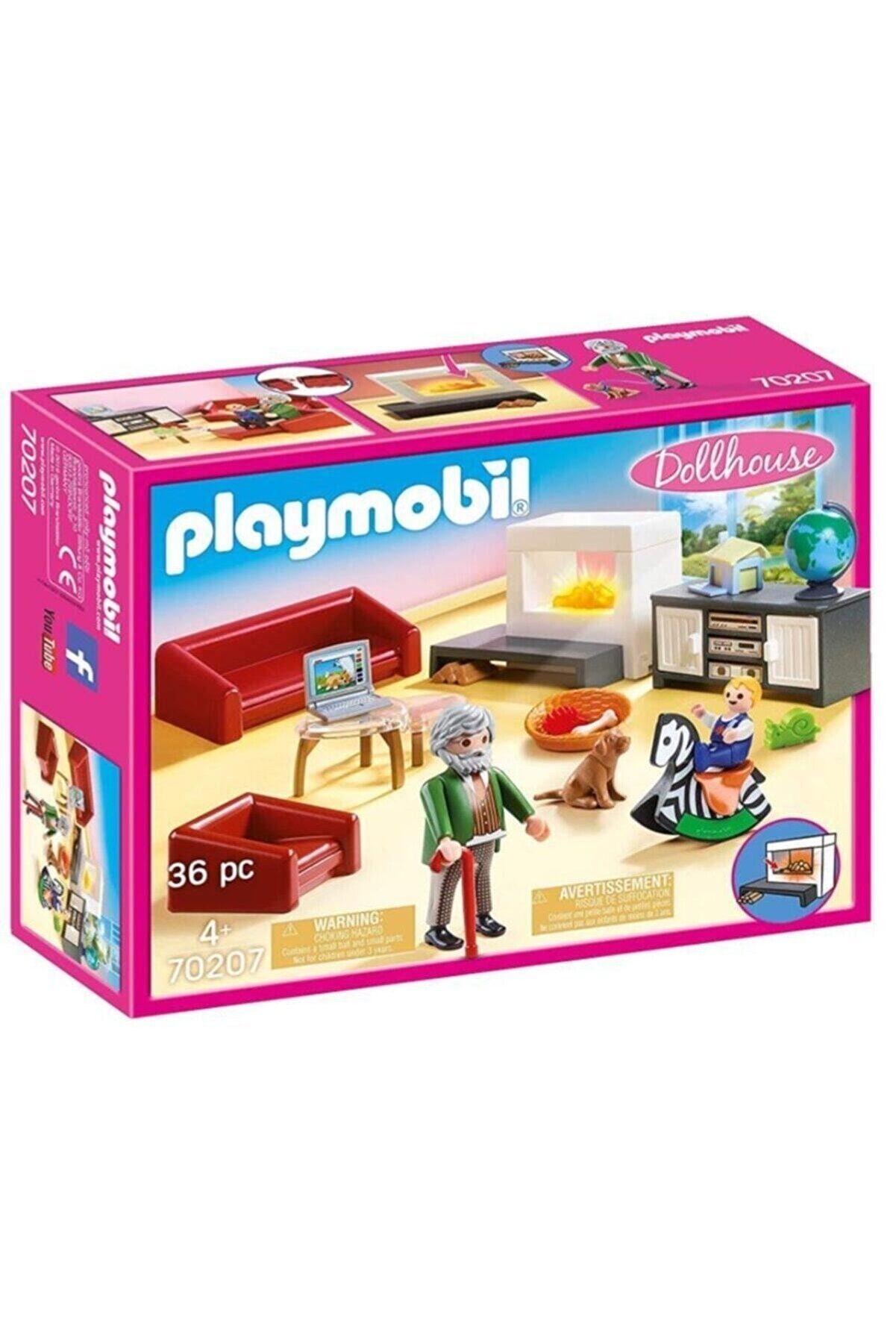 Playmobil 70207 Living Room With Fireplace