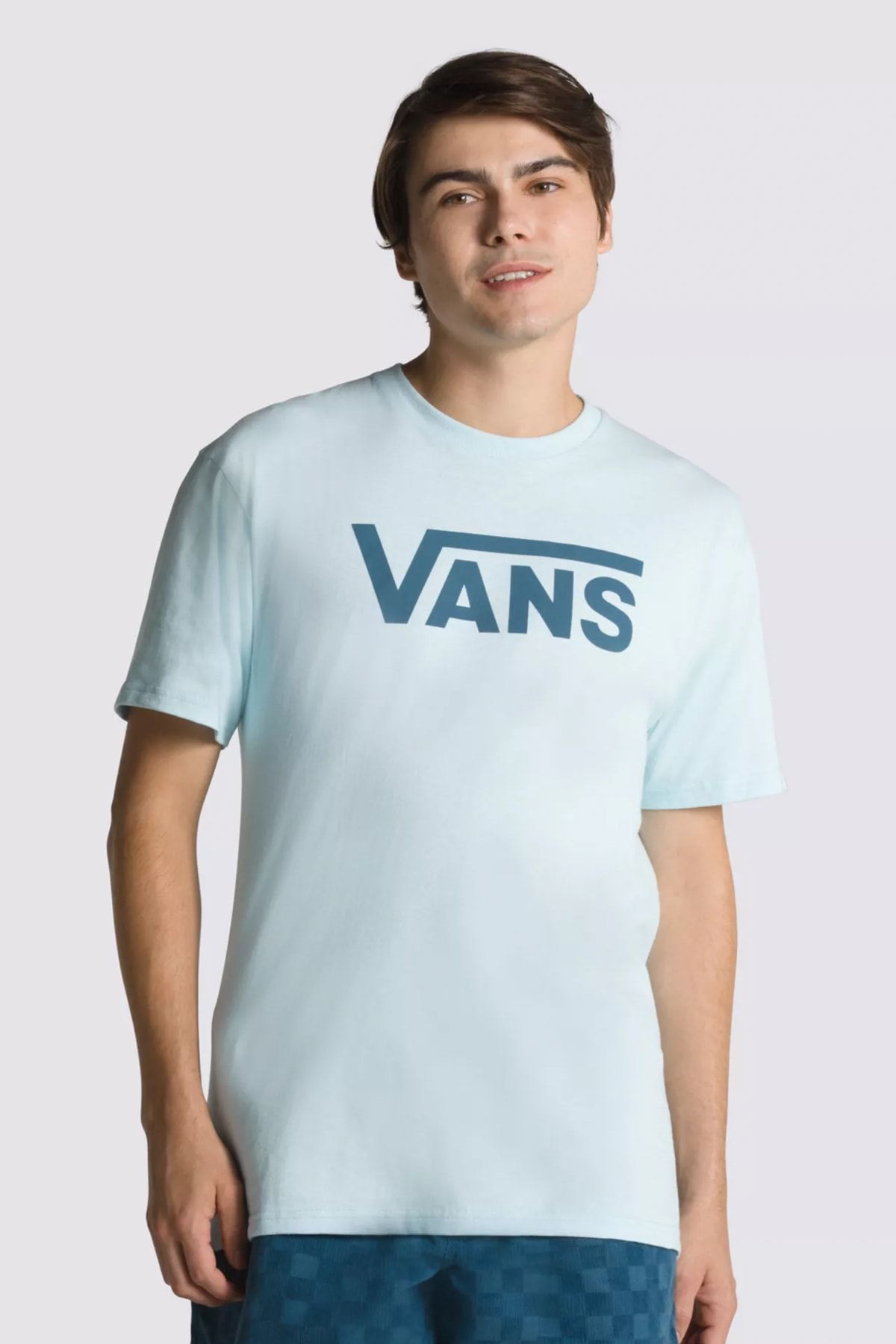 Vans BLUE GLOW/VANS TEAL Erkek T-Shirt