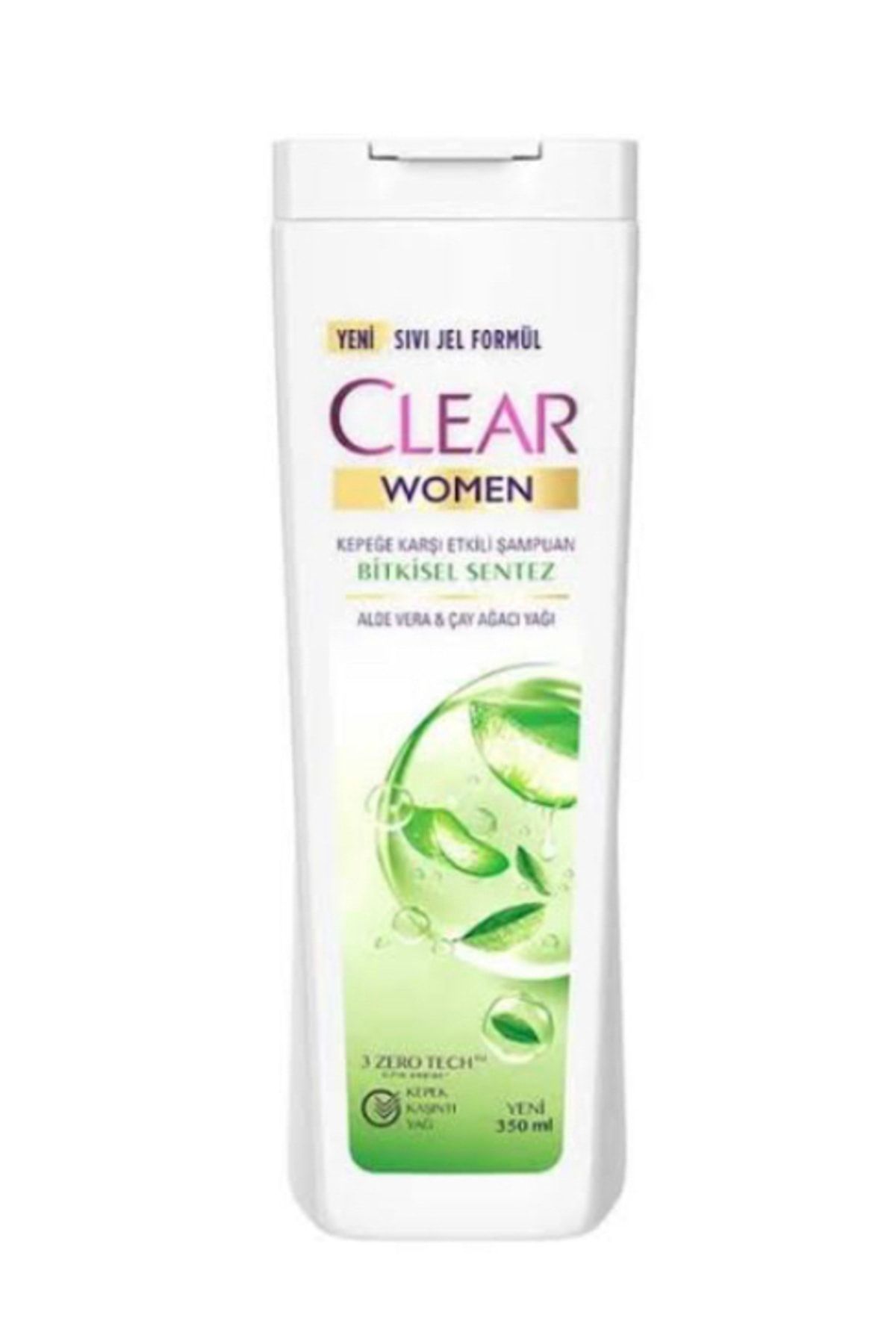 Clear Women Aloe Vera &çay Ağacı Yağı Şampuan 350ml