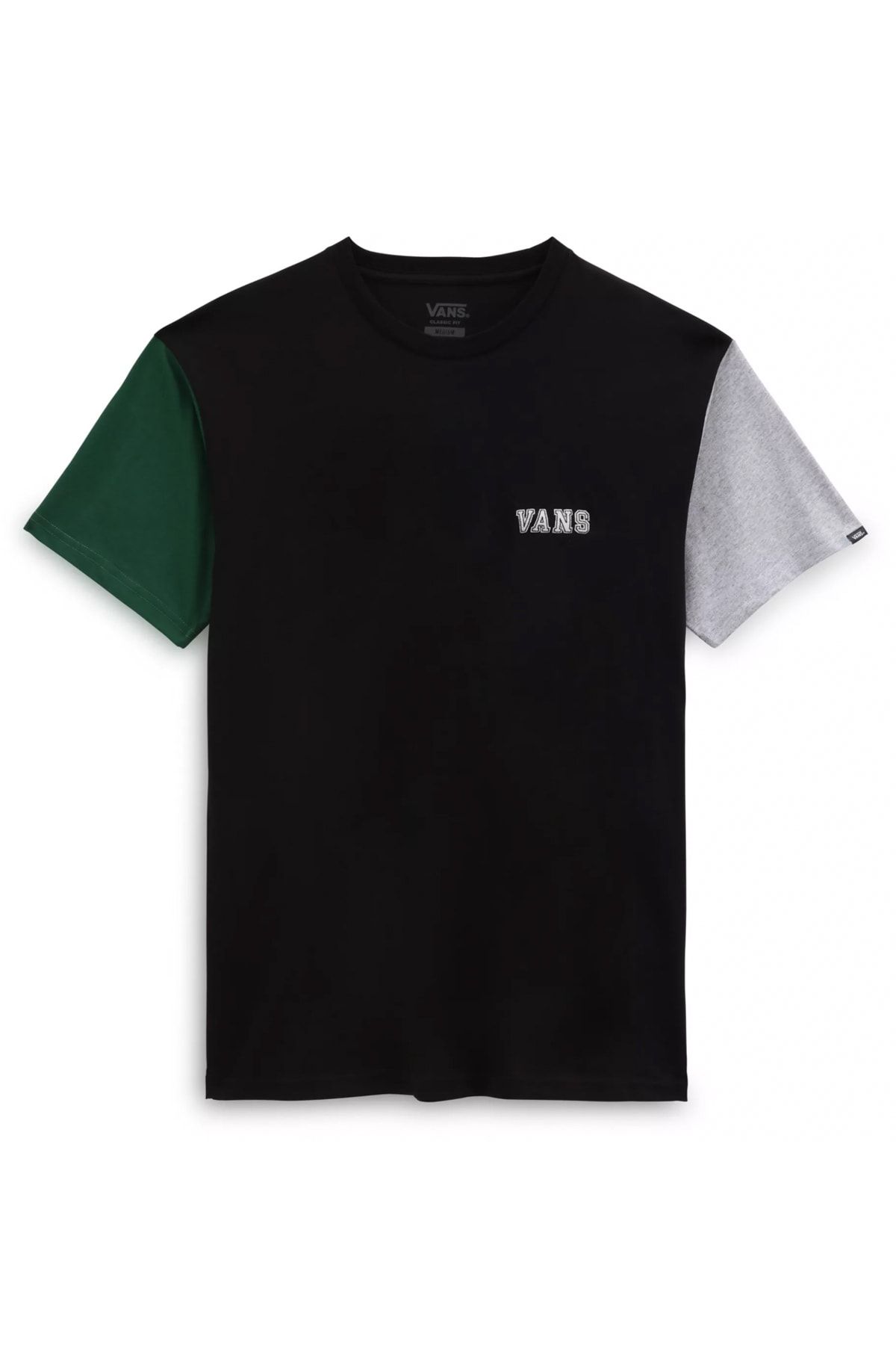 Vans Colorblock Varsity Ss Tee Siyah Erkek T-shirt