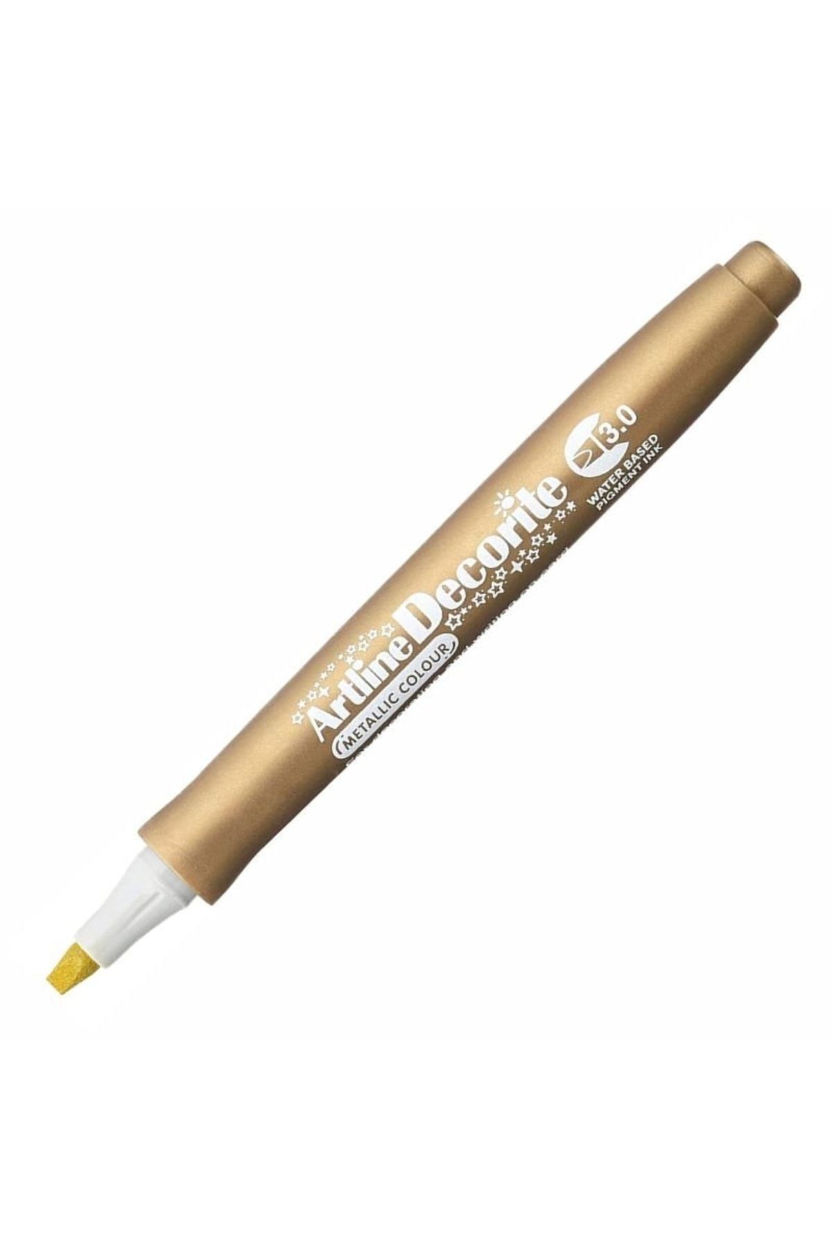 Genel Markalar Artline Decorite Marker Kalem Düz Kesik Uç 3.0 Gold