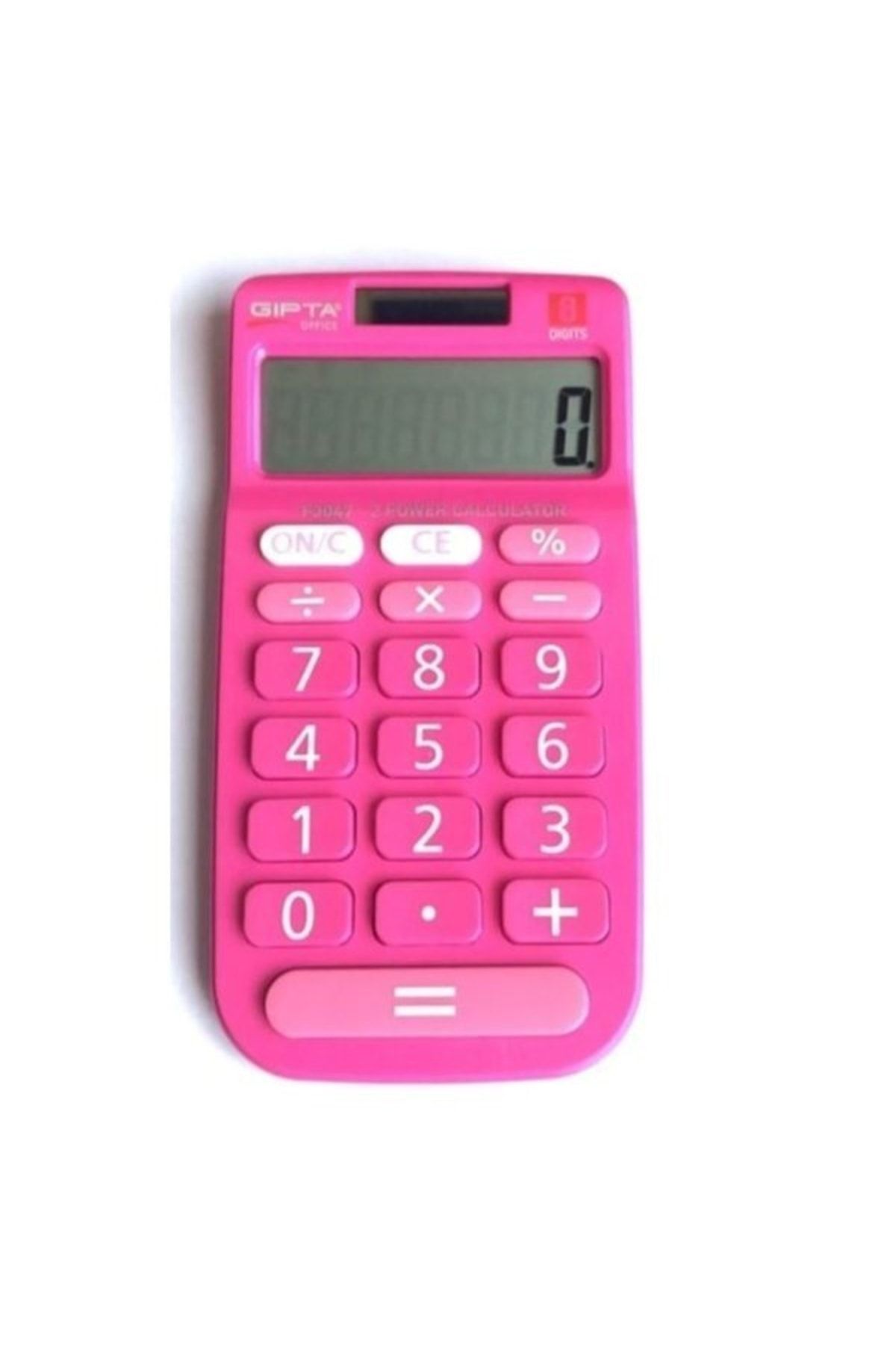 Gıpta Hesap Makinesi F3047 Pembe