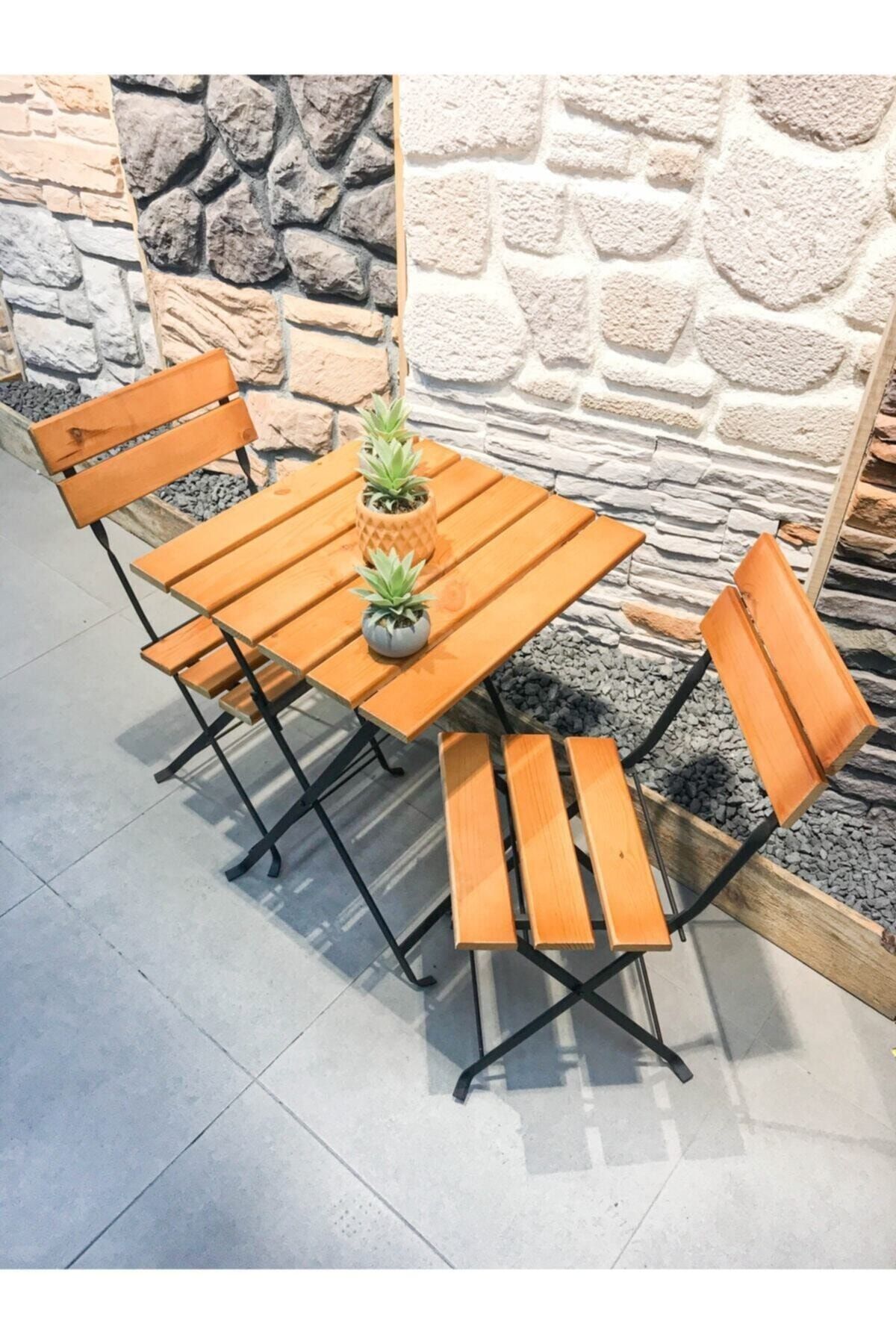 SUAR Bistro Masa Sandalye Takımı - Bahçe - Mutfak - Balkon Masa Sandalyesi