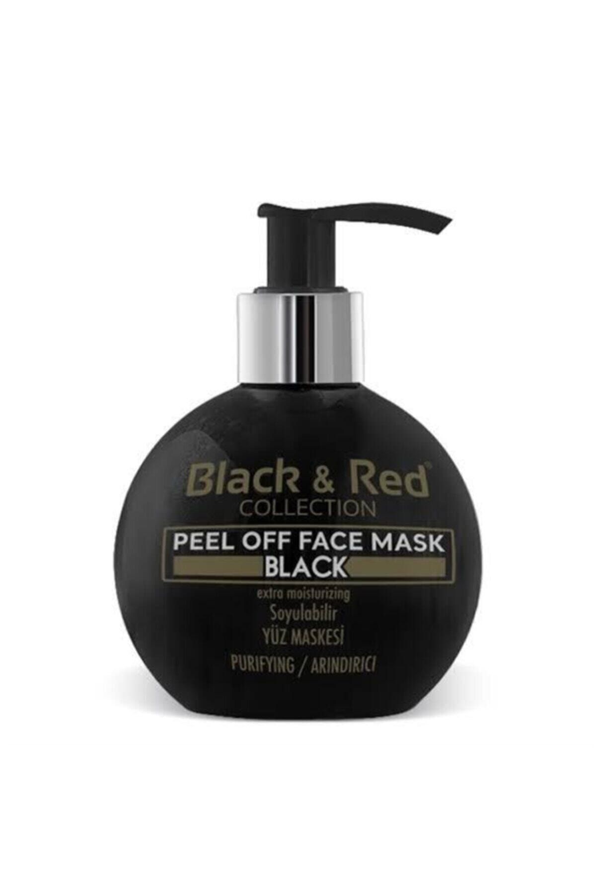 Black Red Siyah Yüz Maskesi 250ml. Soyulabilir Tip