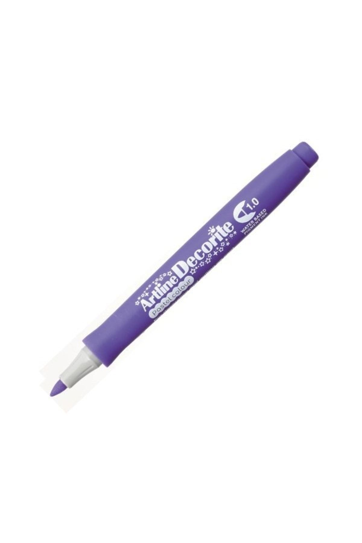 Genel Markalar Artline Decorite Marker Kalem Yuvarlak Uç 1.0 Pastel Purple