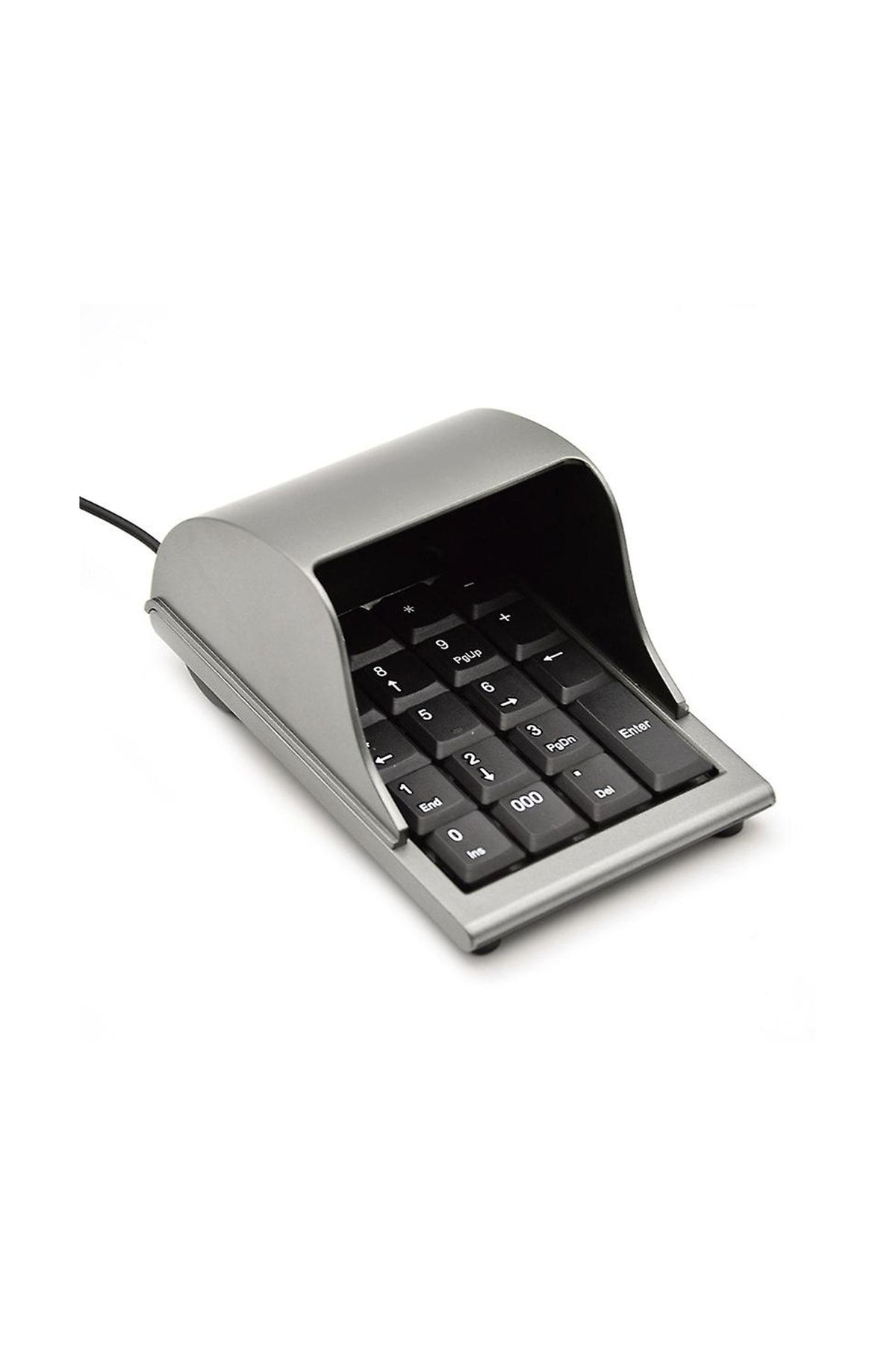 Microcase Parmak Gizlemeli Numlock Numerik Klavye Keypad Usb Kablolu - Al3776