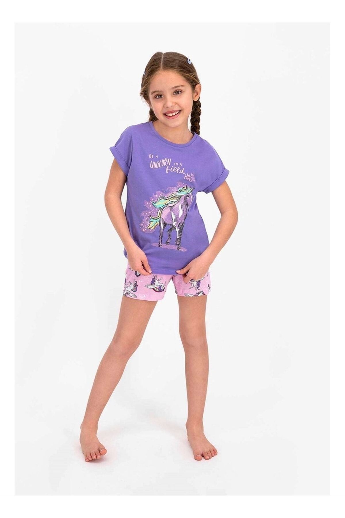 Rolypoly 2418-g Kız Çocuk Pijama Takımı