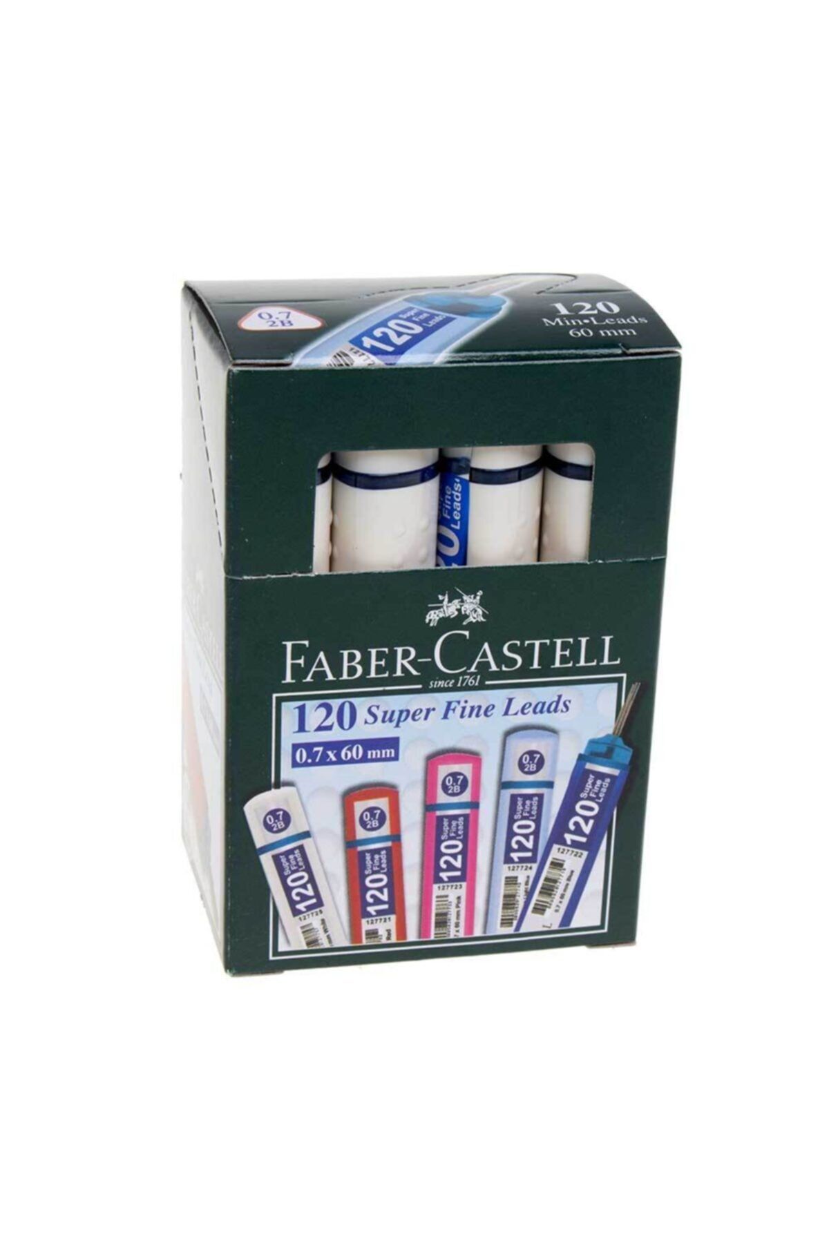 Faber Castell 120 Li Kalem Ucu 0.7mm 1 Paket 12 Adet // Beyaz Renk
