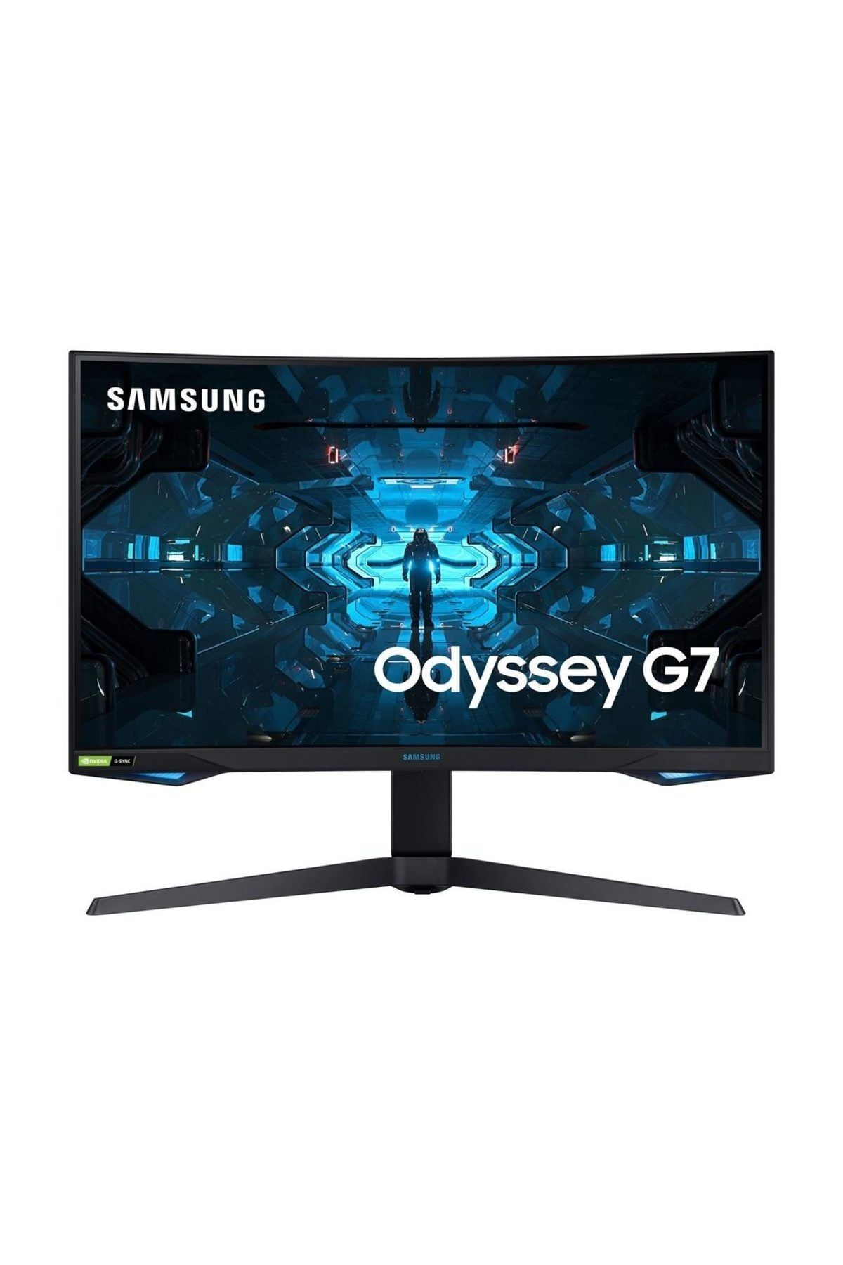 Samsung 27" Odyssey G7 1 ms 240 Hz 2K QLED HDR600 1000R RGB Oyuncu Monitörü