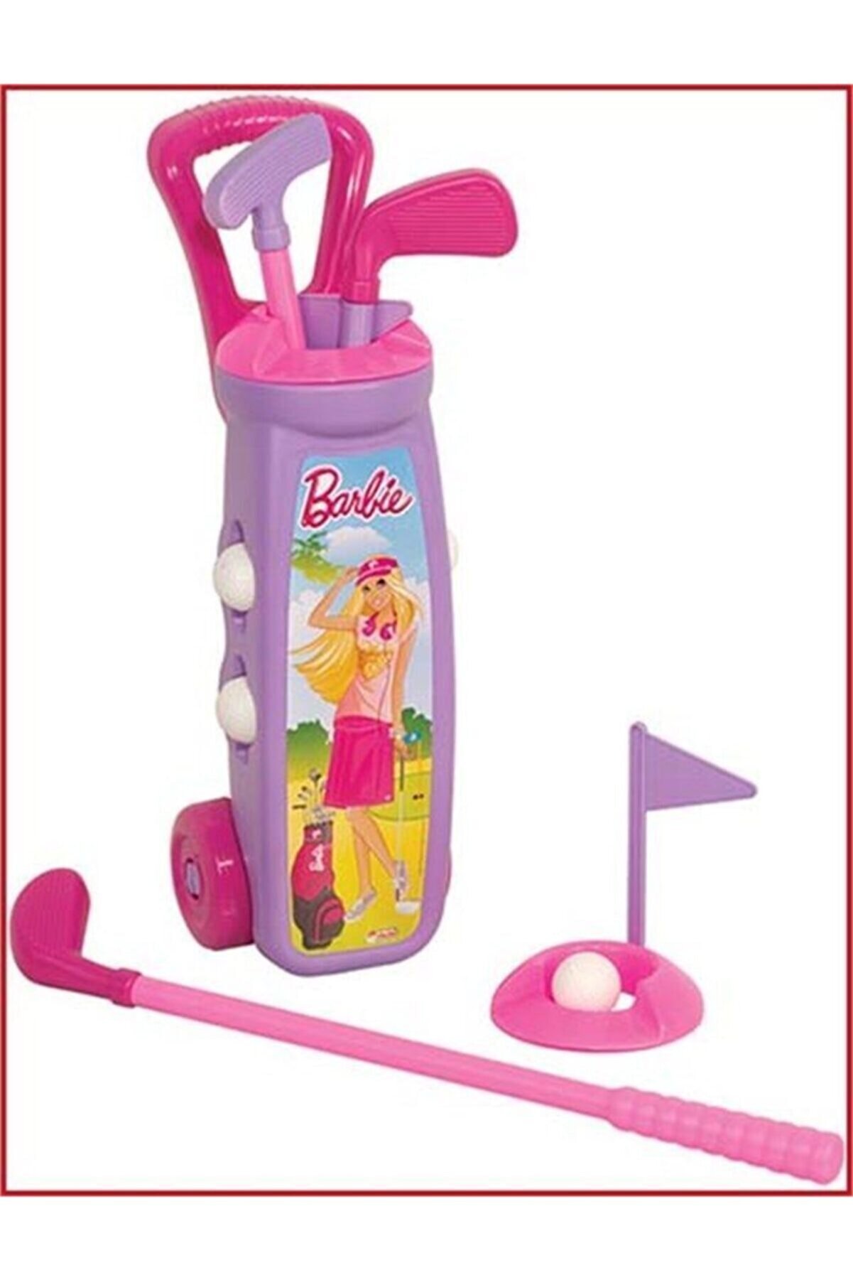 Barbie Pembe Golf Seti Oyuncak