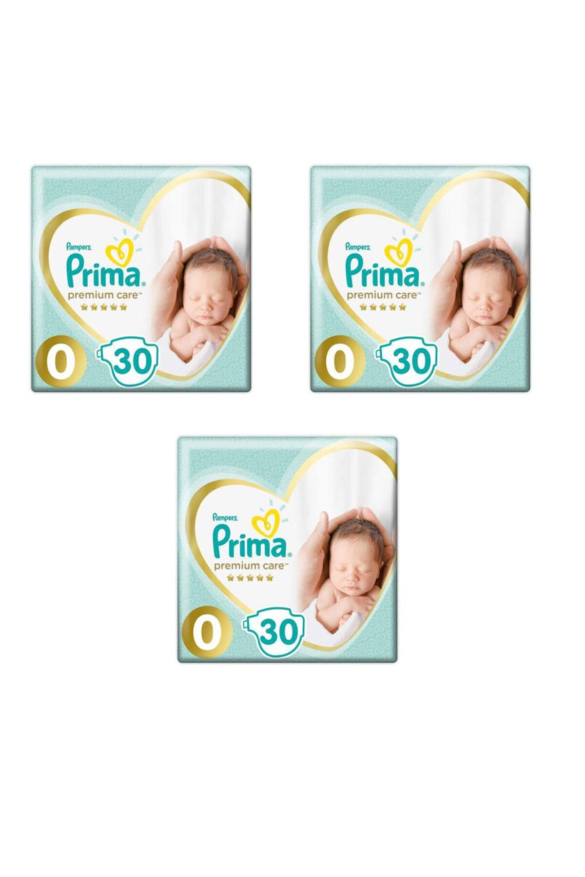 Prima Premium Care Premature Bebek Bezi 0 Beden-numara 1,5-2.5kg 30 Lu 3 Paket 90 Adet