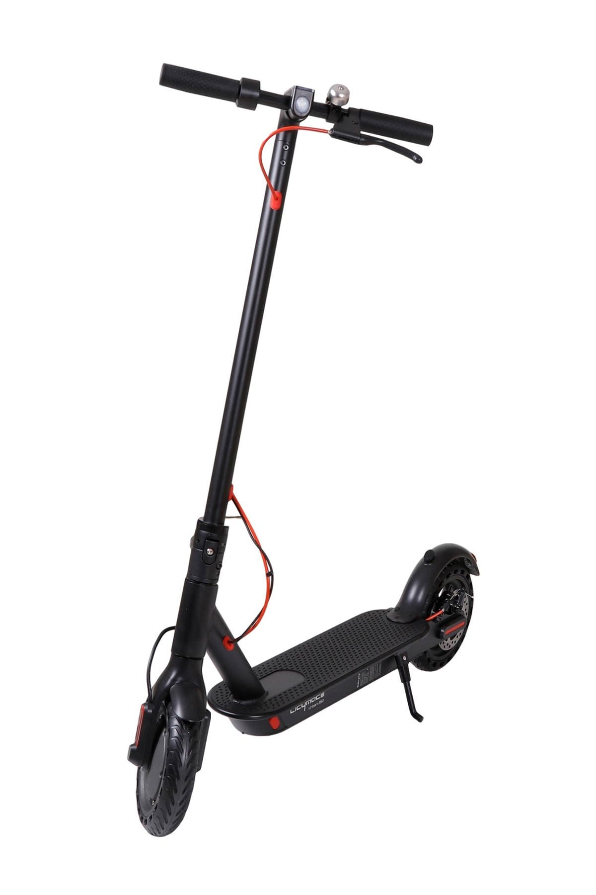 CityMate Urban 350Watt Elektrikli Scooter 8.5 inch Dolgu Teker Siyah