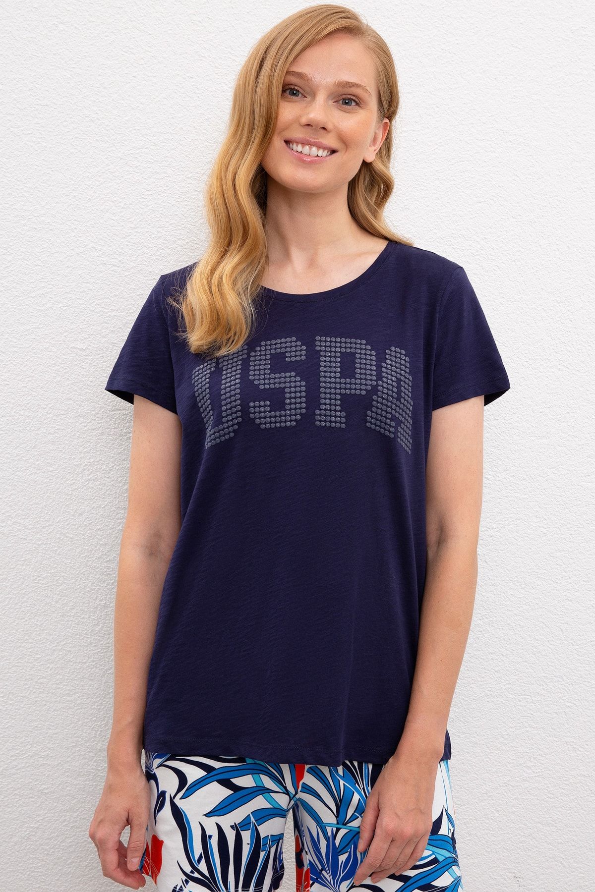 U.S. Polo Assn. Kadın T-Shirt G082GL011.000.937482