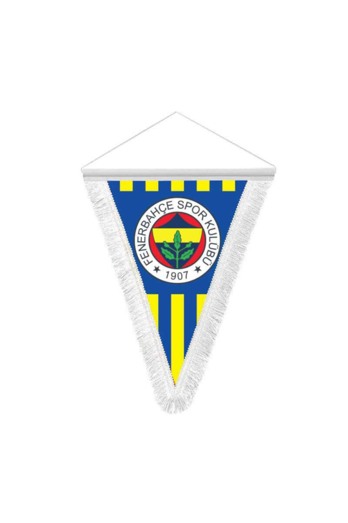 Fenerbahçe Fenerbahçe -fb - Saten Hatıra Üçgen Flama Bayrak