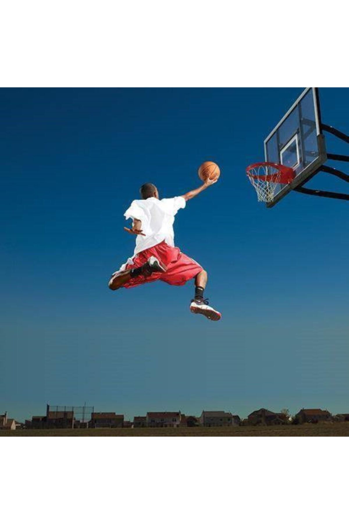 İndiriminVar Basket Maçı Çocuklar Için Profesyonel Boy Kauçuk Basketbol Topu