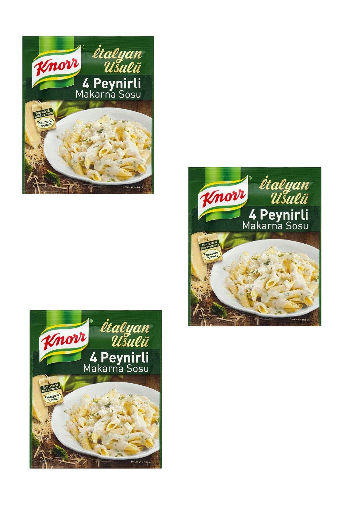 Knorr Peynirli Makarna Sosu - 3 Paket