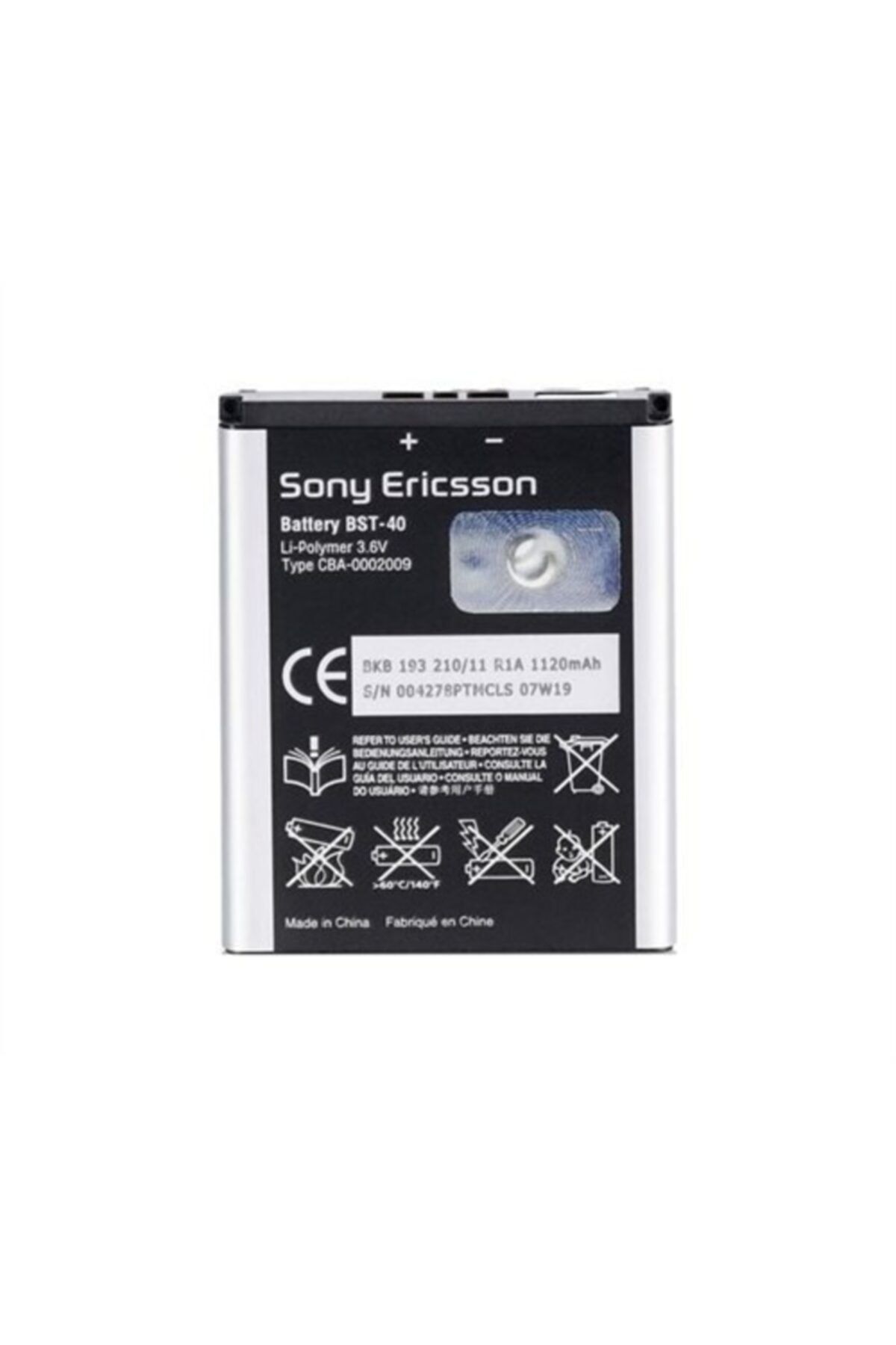 Sony Ericsson Bst-40 Batarya Pil