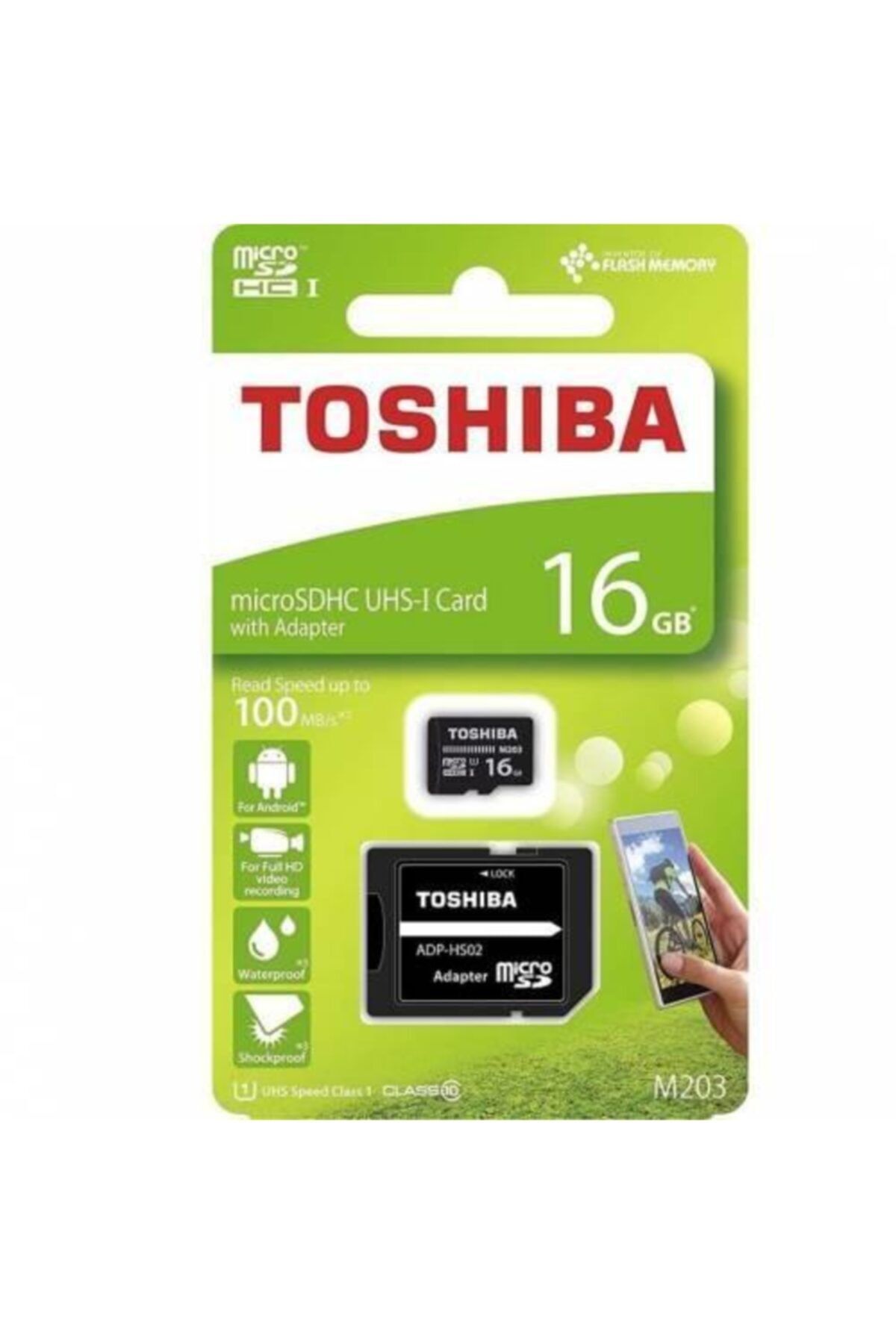 Toshiba 16gb Micro Sdhc Uhs-1 Thn-m203k0160ea Hafıza Kartı