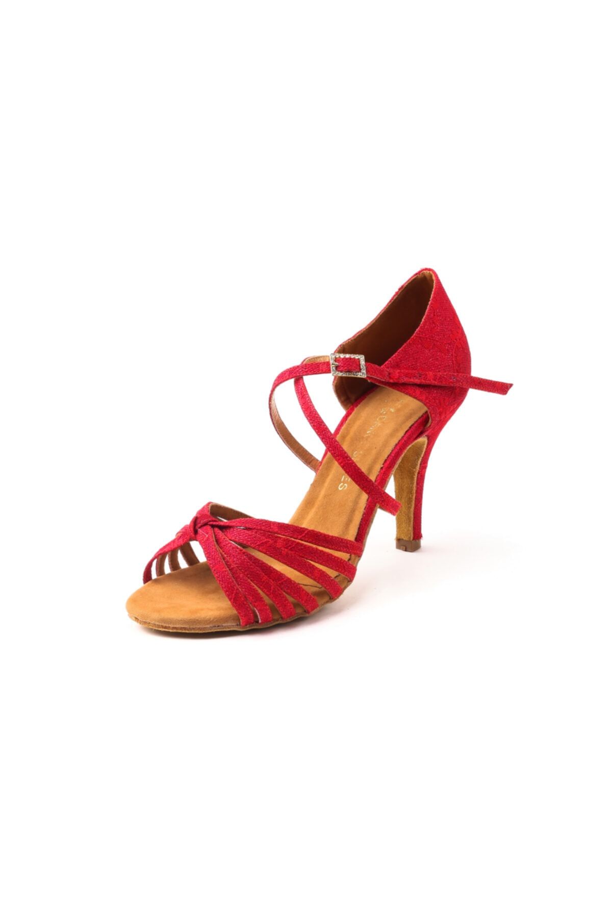 DANS AYAKKABISI Kadın Kırmızı Topuklu Ayakkabı
