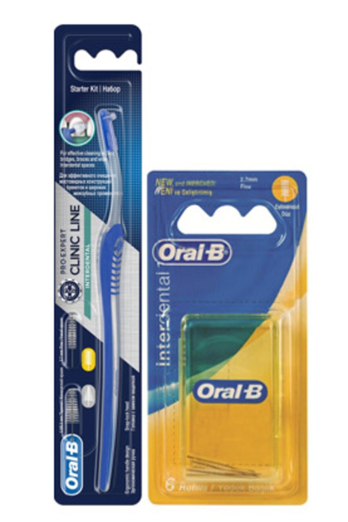 Oral-B Oral B Interdental Arayüz Fırçası + Arayüz Yedek 2.7mm 6'lı Paket