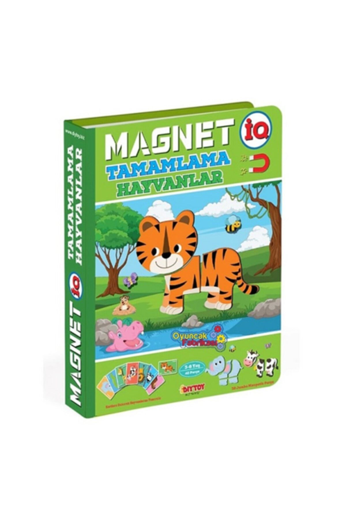 Diytoy Mıknatıslı Hayvan Figürleri Puzzle