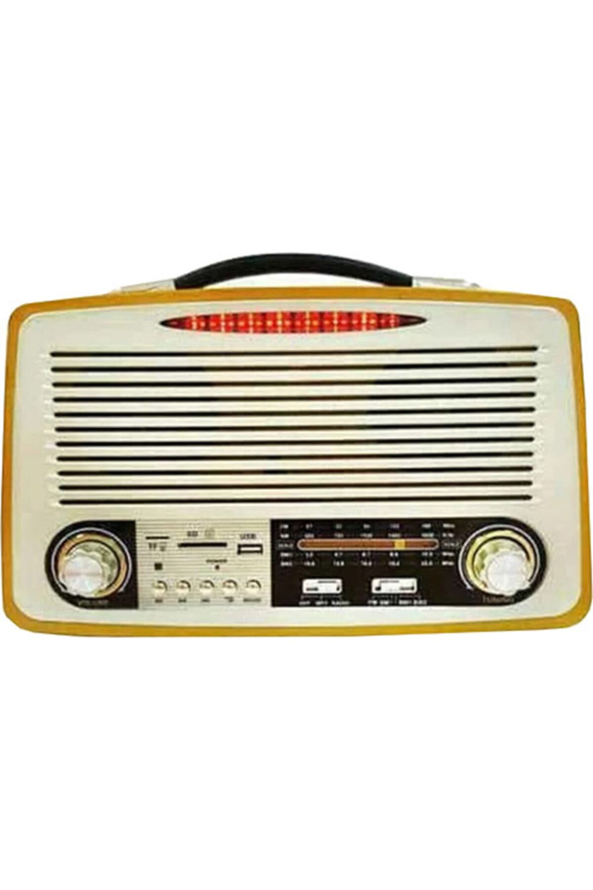 Kemai Md-1700bt Nostalji Radyo Şarjlı Bluetooth Fm Radyo Usb Sd