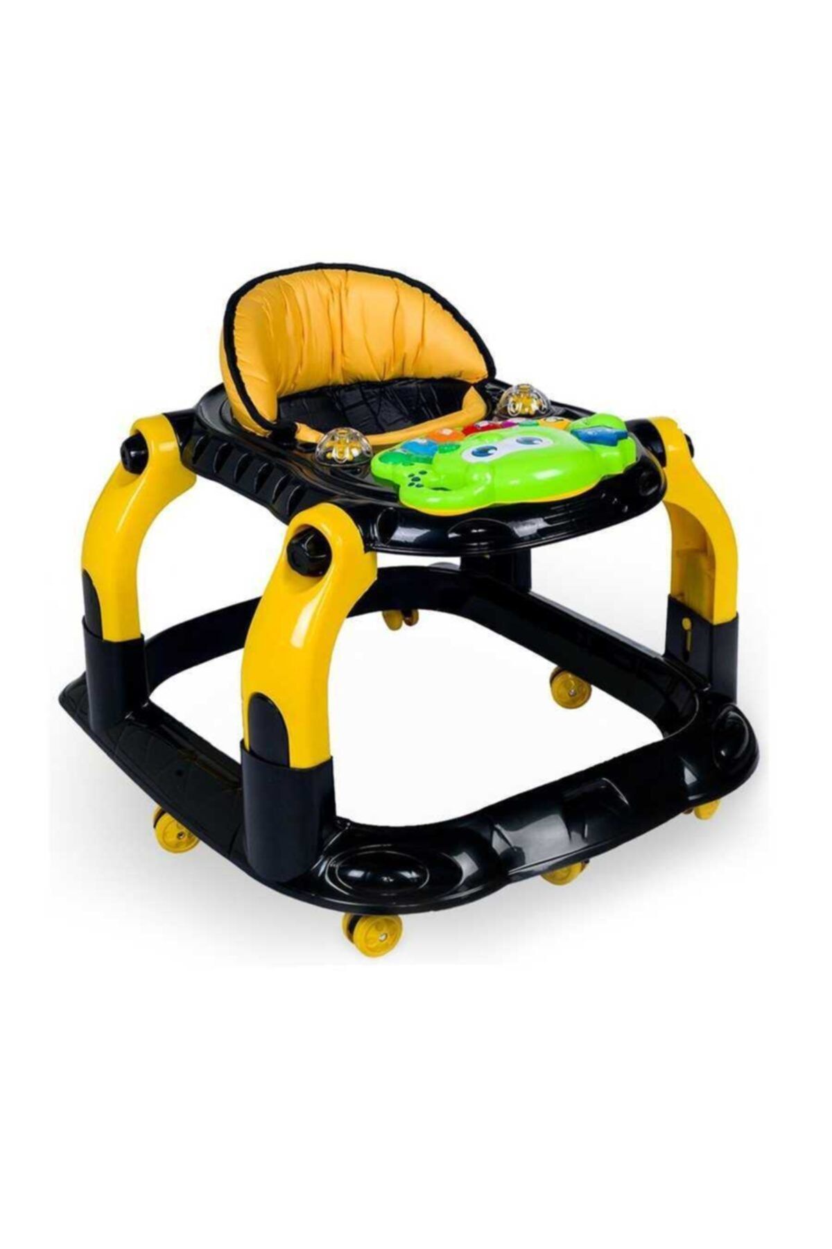 ES ARAS Unisex Sarı Siyah Lüx Robot Yürüteç