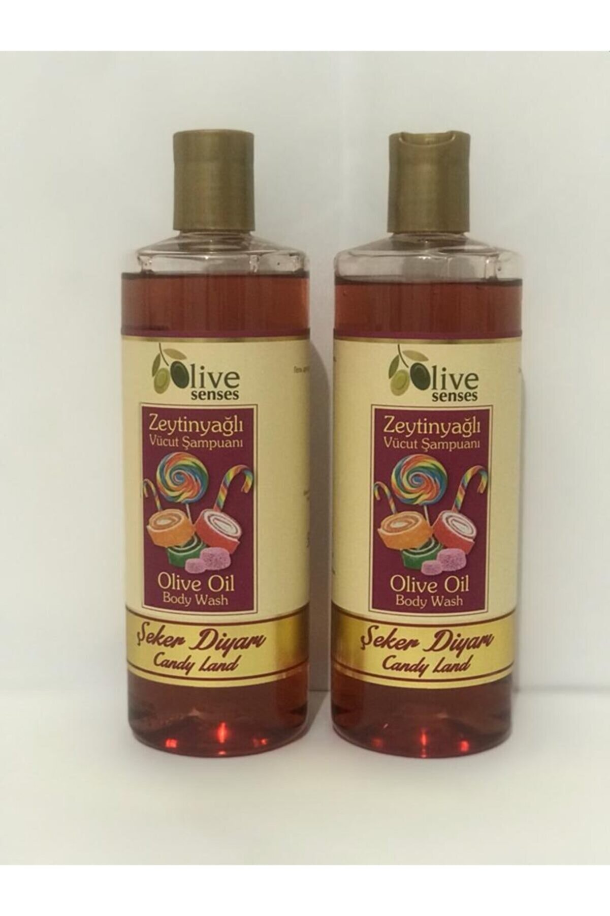 Oilive Olive Senses Zeytinyağlı Vücut Şampuanı Şeker Diyari 500ml 1 Alana 1 Bedava