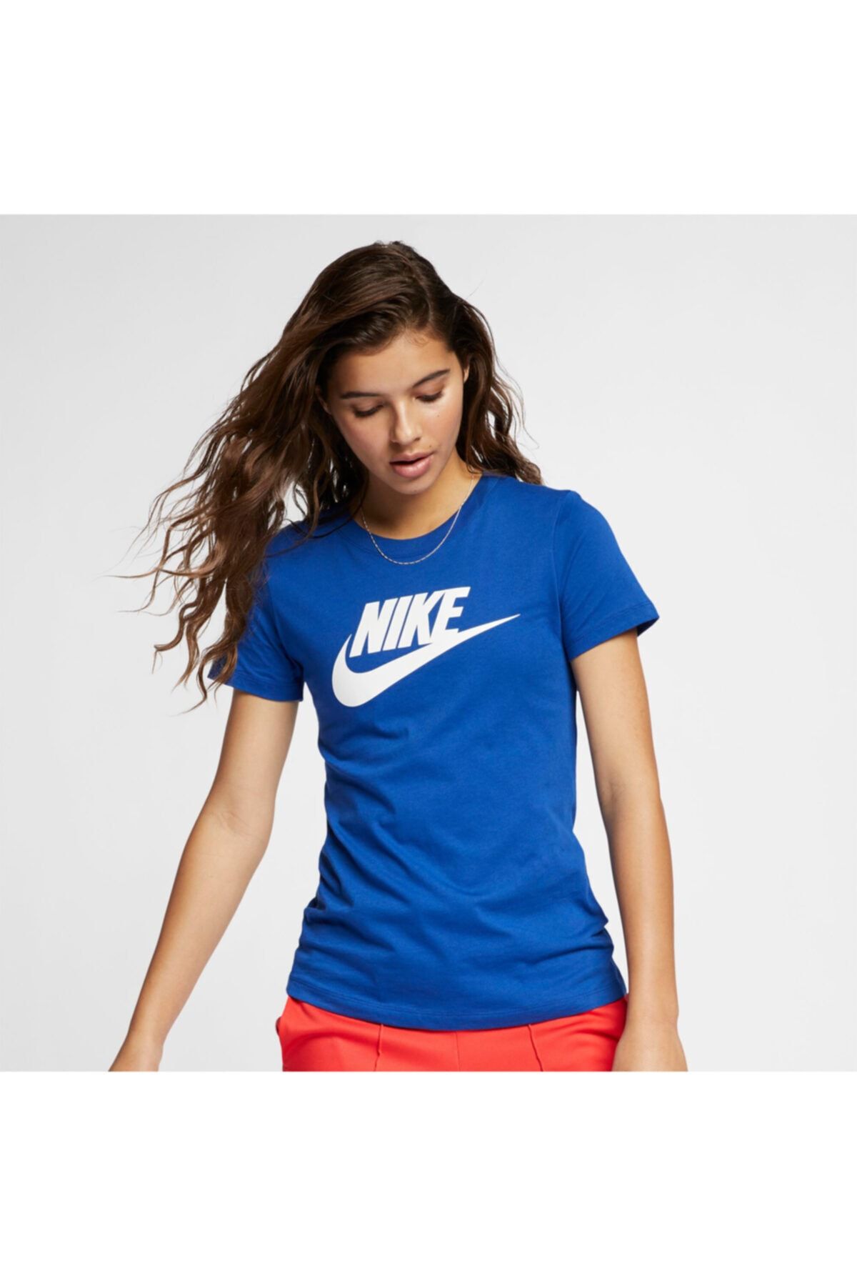 Nike Kadın Mavi T-Shirt
