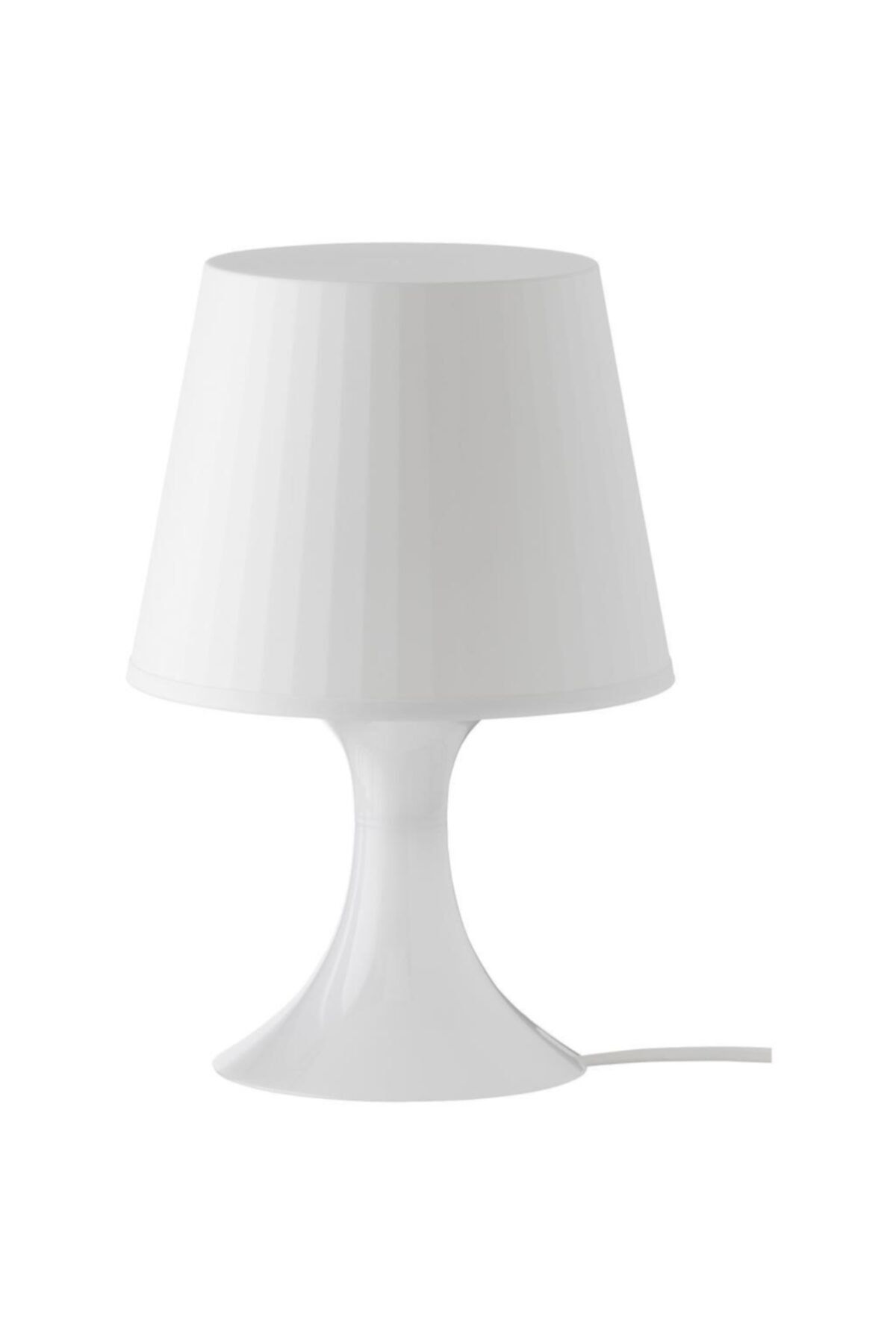 IKEA Masa Lambası Lampan Lamba Abajur Aydınlatma Beyaz Renk