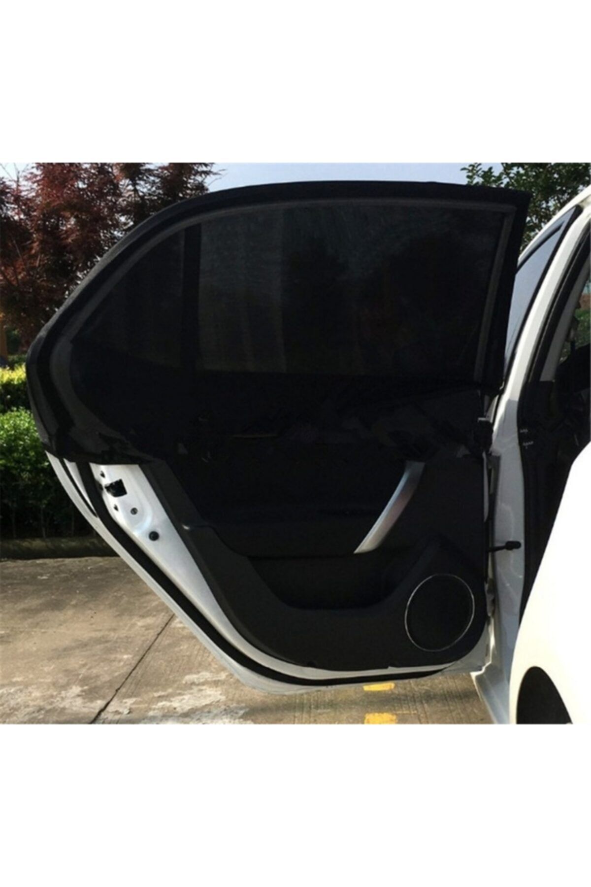 Ankaflex Araba Araç Oto Yan Cam Güneşlik Örtü Perde Kılıf Güneşliği Araba Anne Bebek Emzirme Perdesi Güneşlik